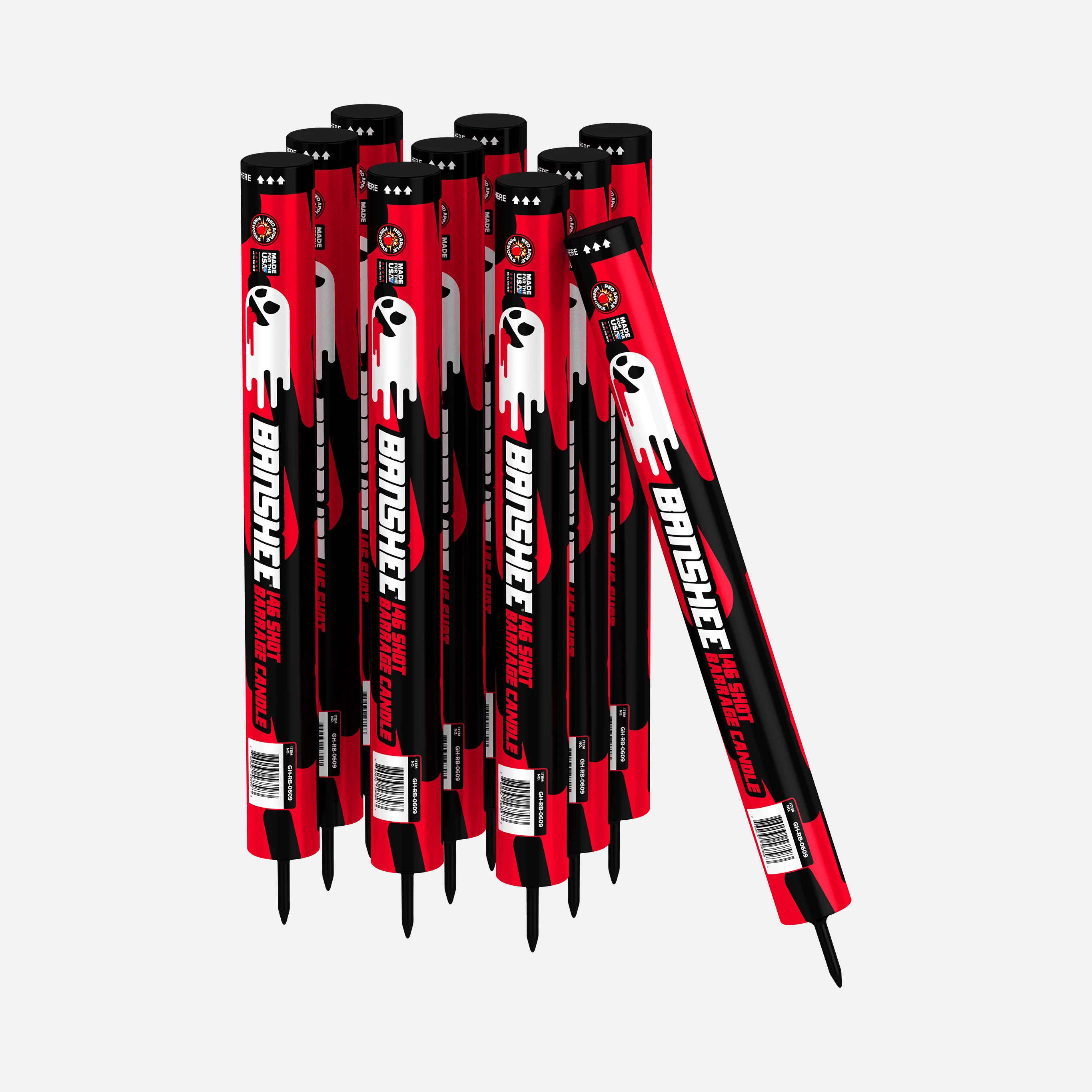 Banshee® 146 Shot Barrage Candles - Image 4