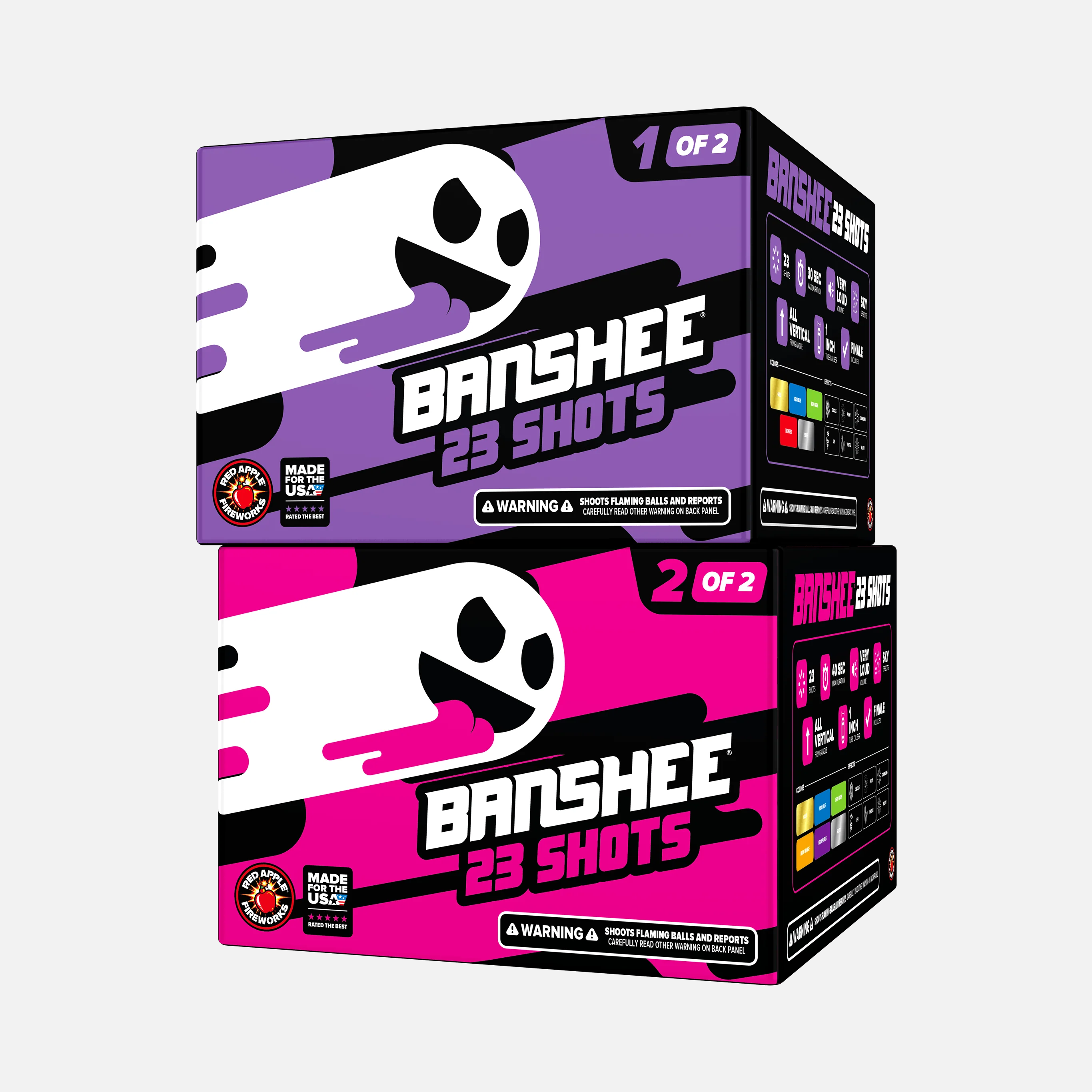 Banshee™ 46 Shots UFO Finale Set® - Image 4
