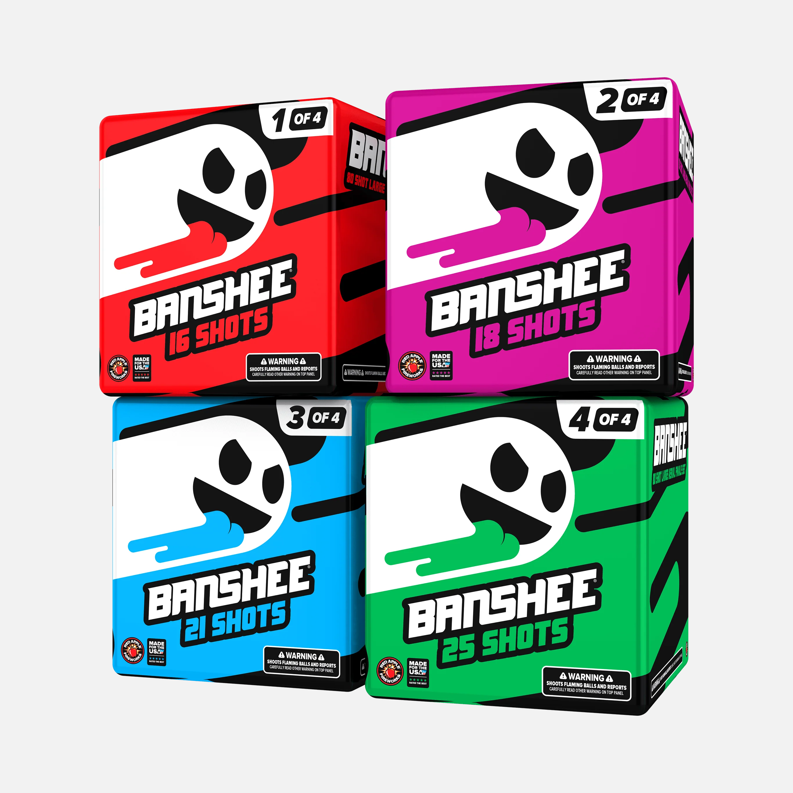 BANSHEE⢠80 Shot Large Aerial Finale Set® - Image 5