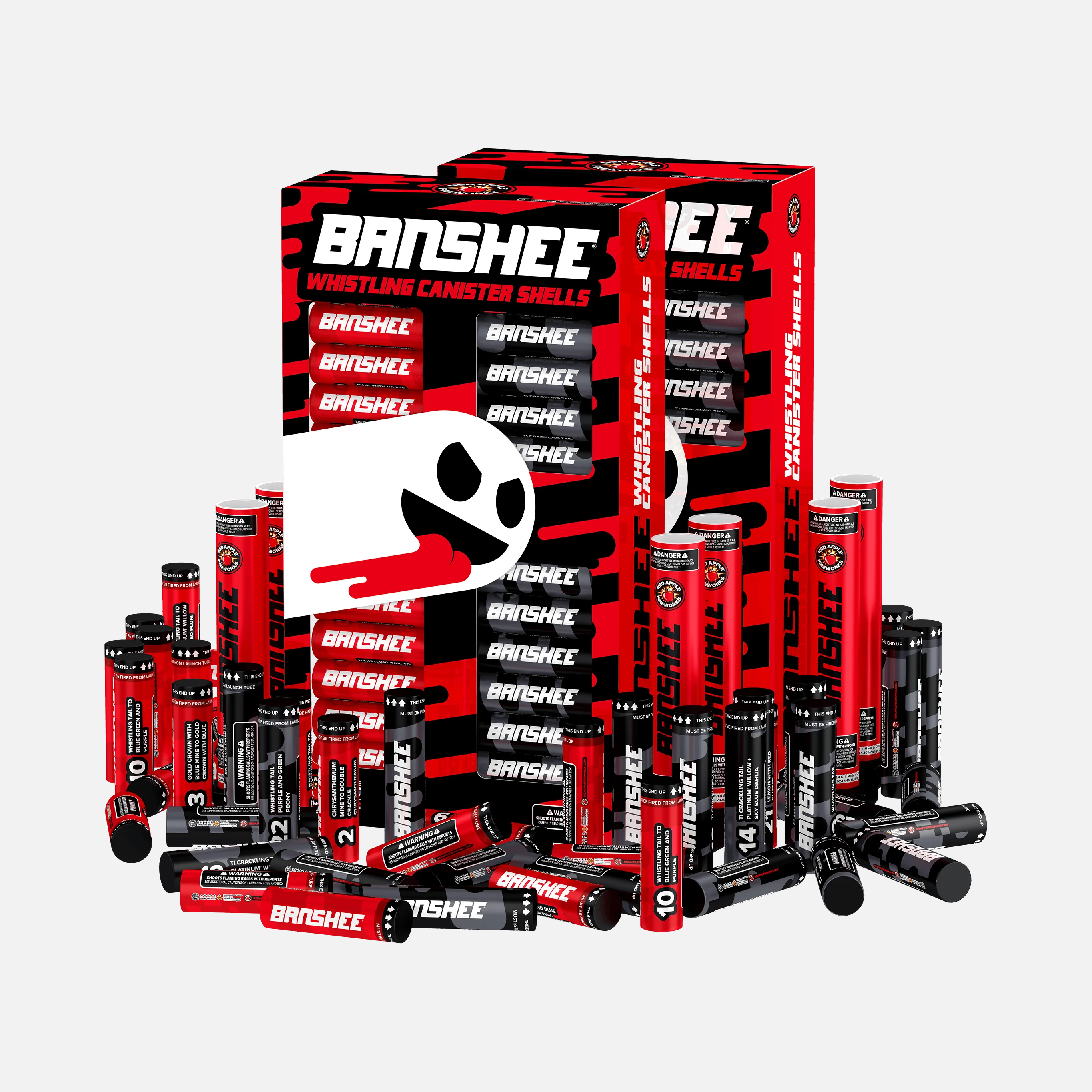 Banshee™ 6 and 7 Inch Whistling Canister Shells - Image 4