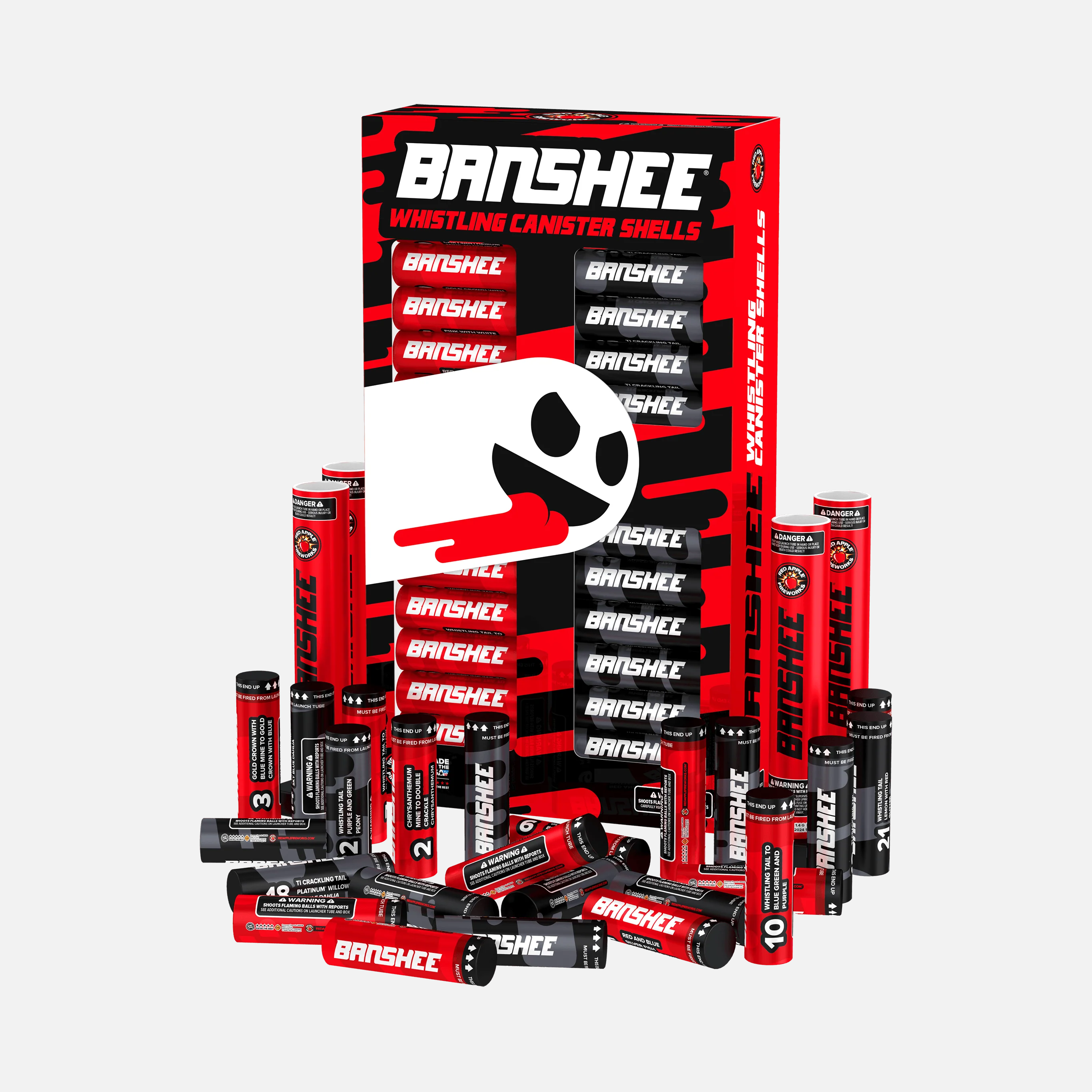 Banshee™ 6 and 7 Inch Whistling Canister Shells - Image 5