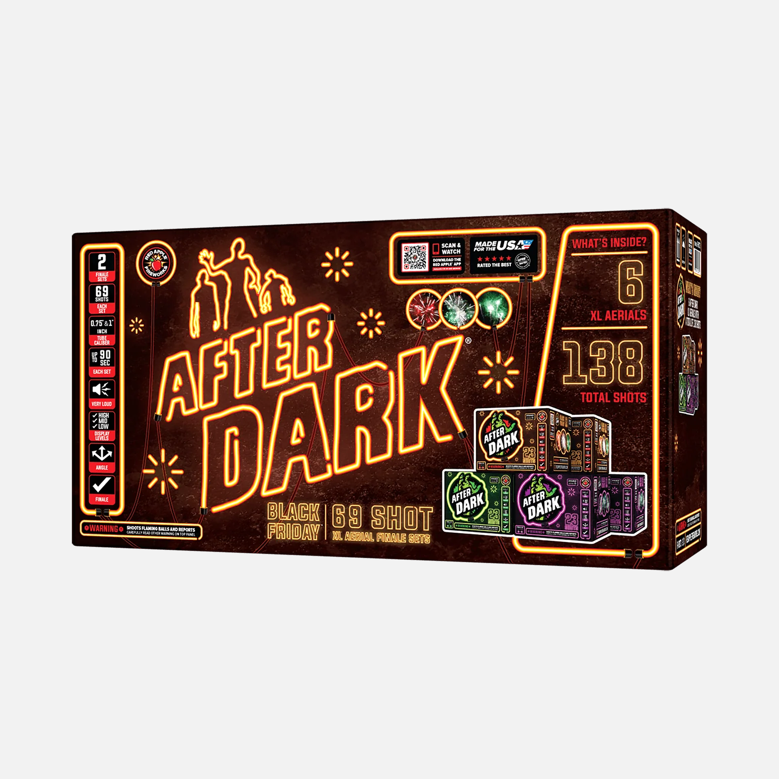 Black Friday After DarkĀ® 69 Shots XLĀ® Aerial Finale SetĀ®