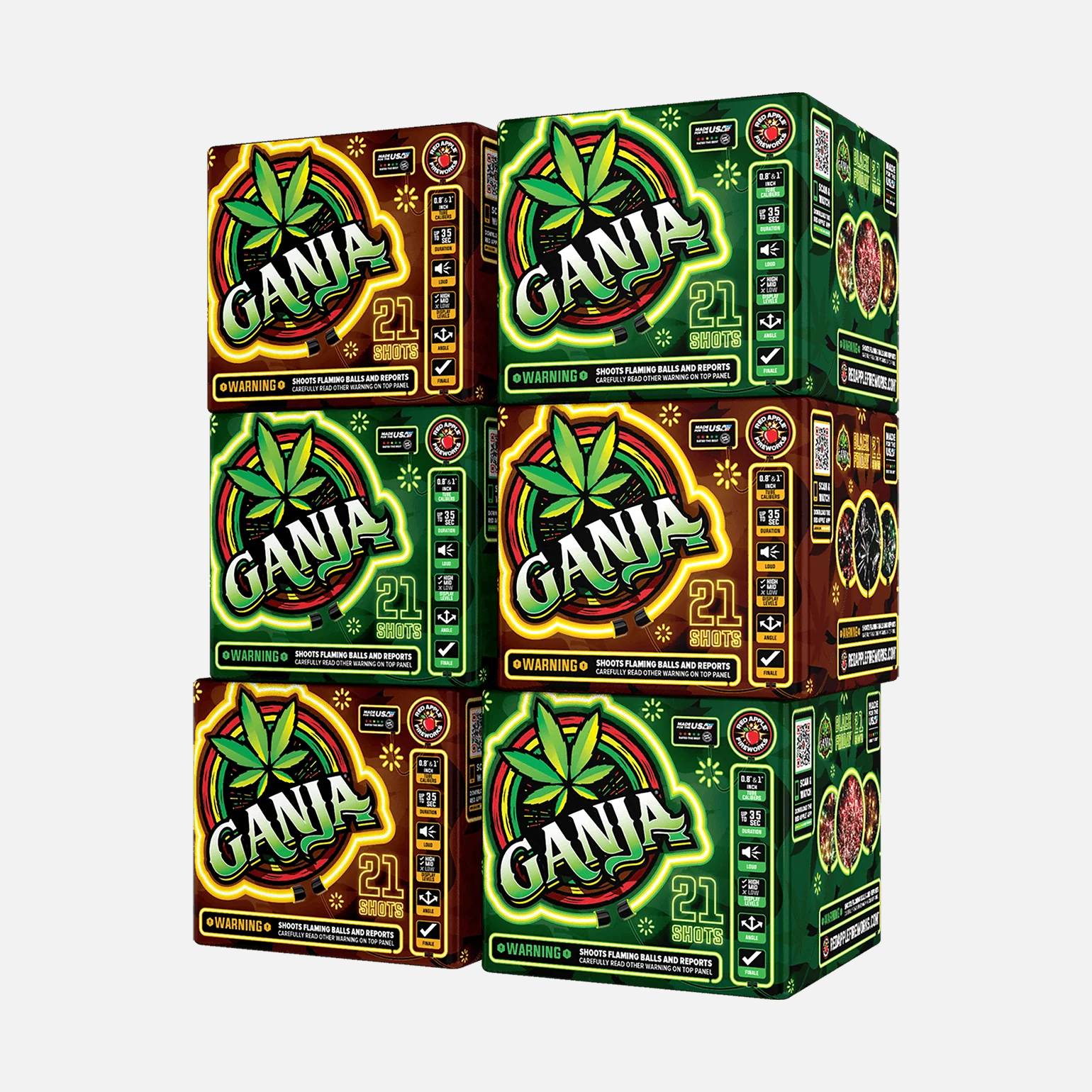 Black Friday Ganja® 21 Shots Standard Aerials - Image 4