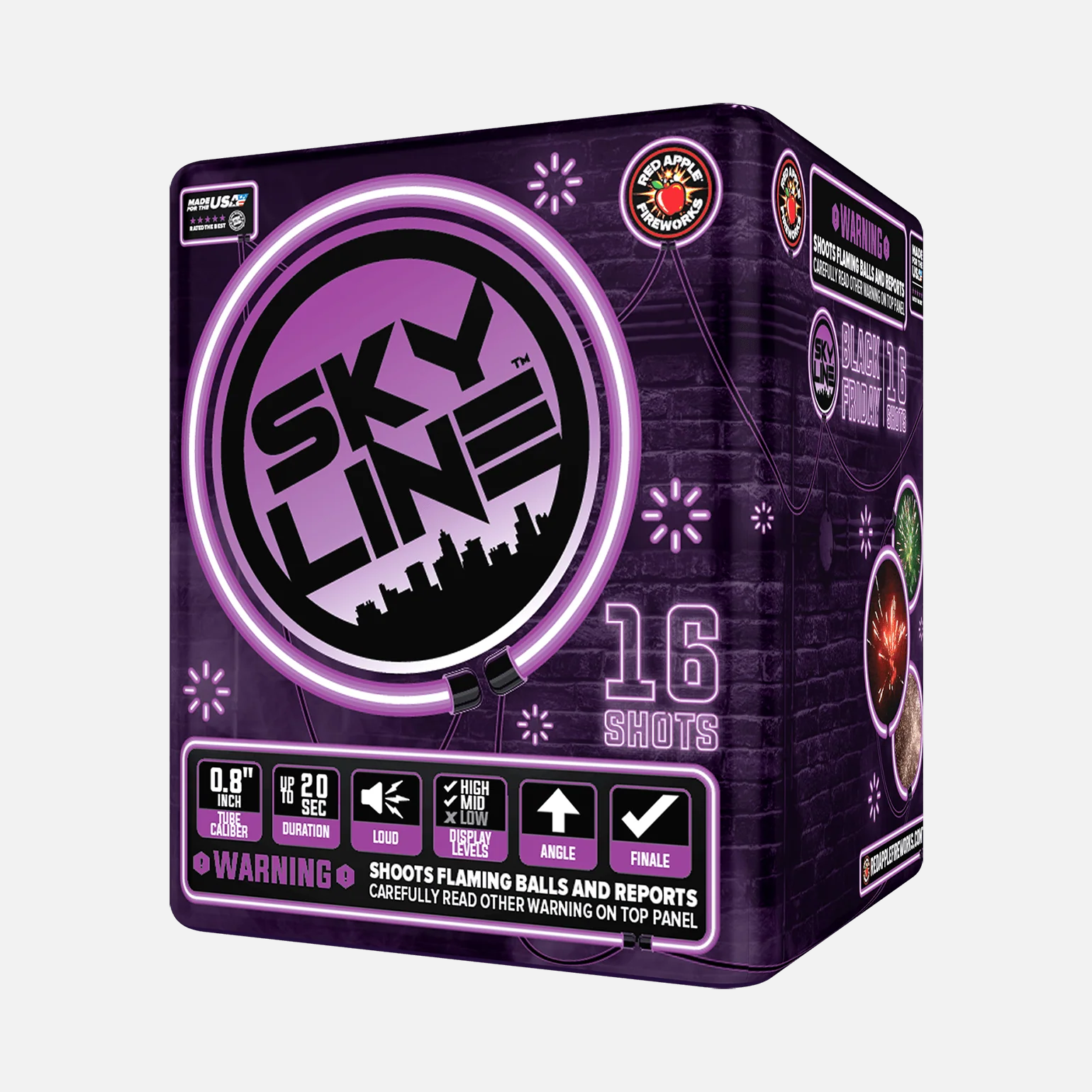 Black Friday Skyline® 16 Shots Standard Aerials - Image 5