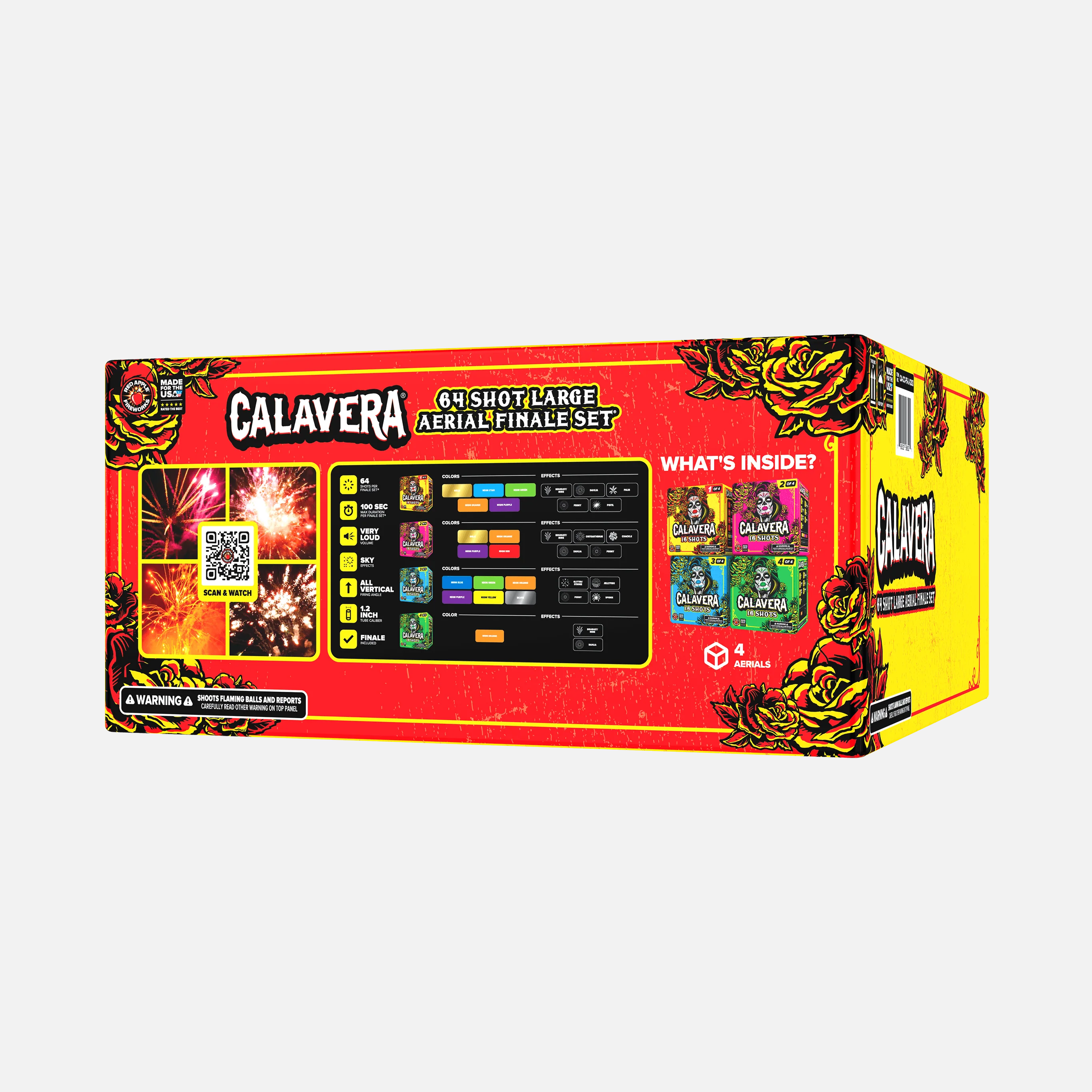 CALAVERA® 64 Shot Large Aerial Finale Set® - Image 3