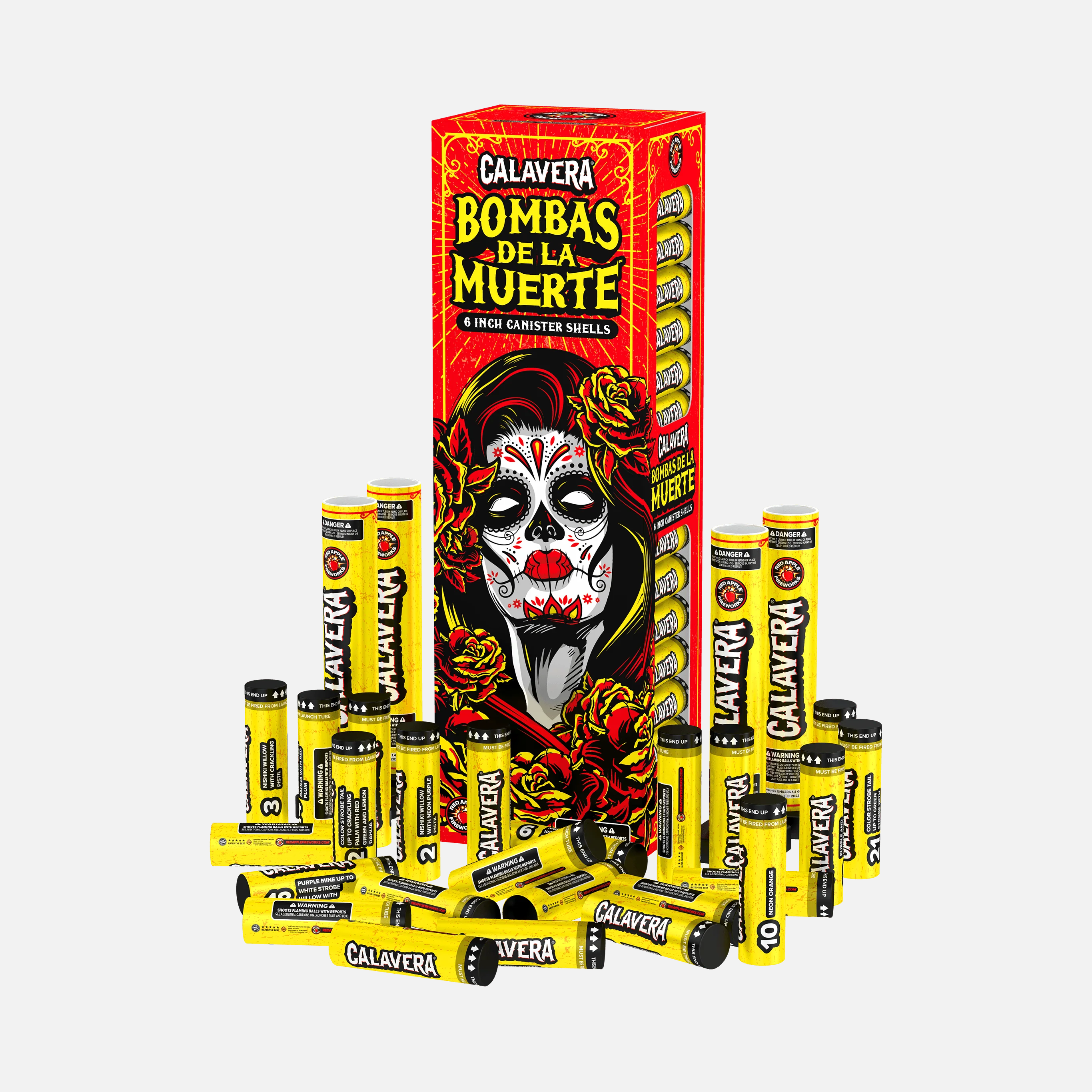 Calavera® Bombas De La Muerte⢠6 Inch Canister Shells - Image 4