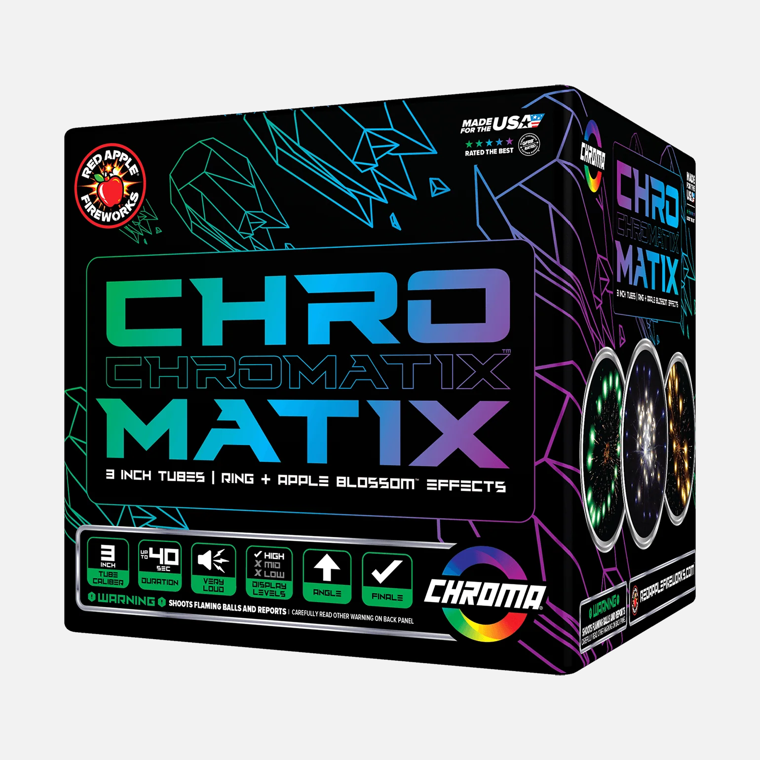 Chromatix™ 9 Shots Large Shell Cakes - Image 5