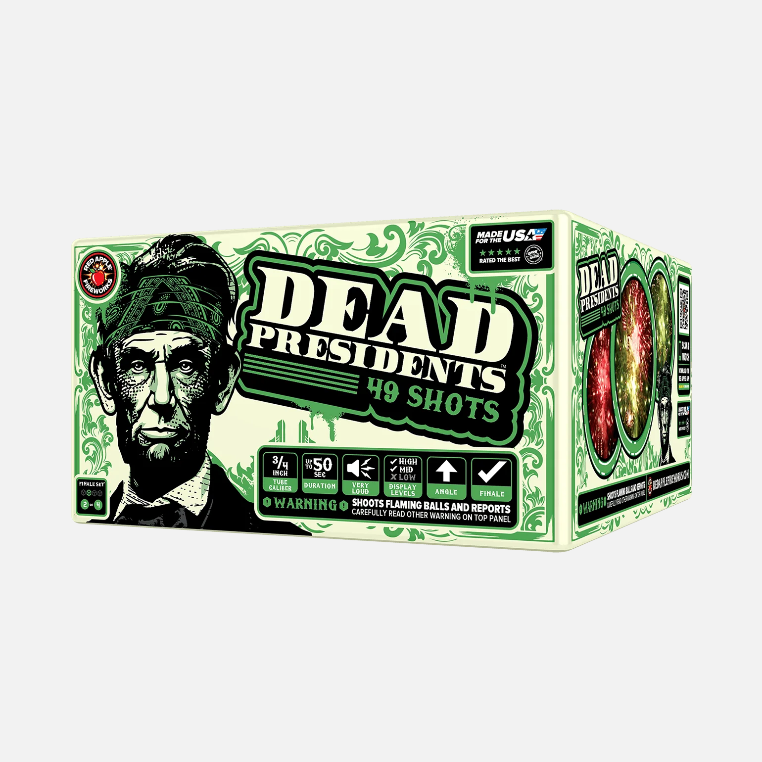 Dead Presidents⢠196 Shot XL® Aerial Finale Set® - Image 6