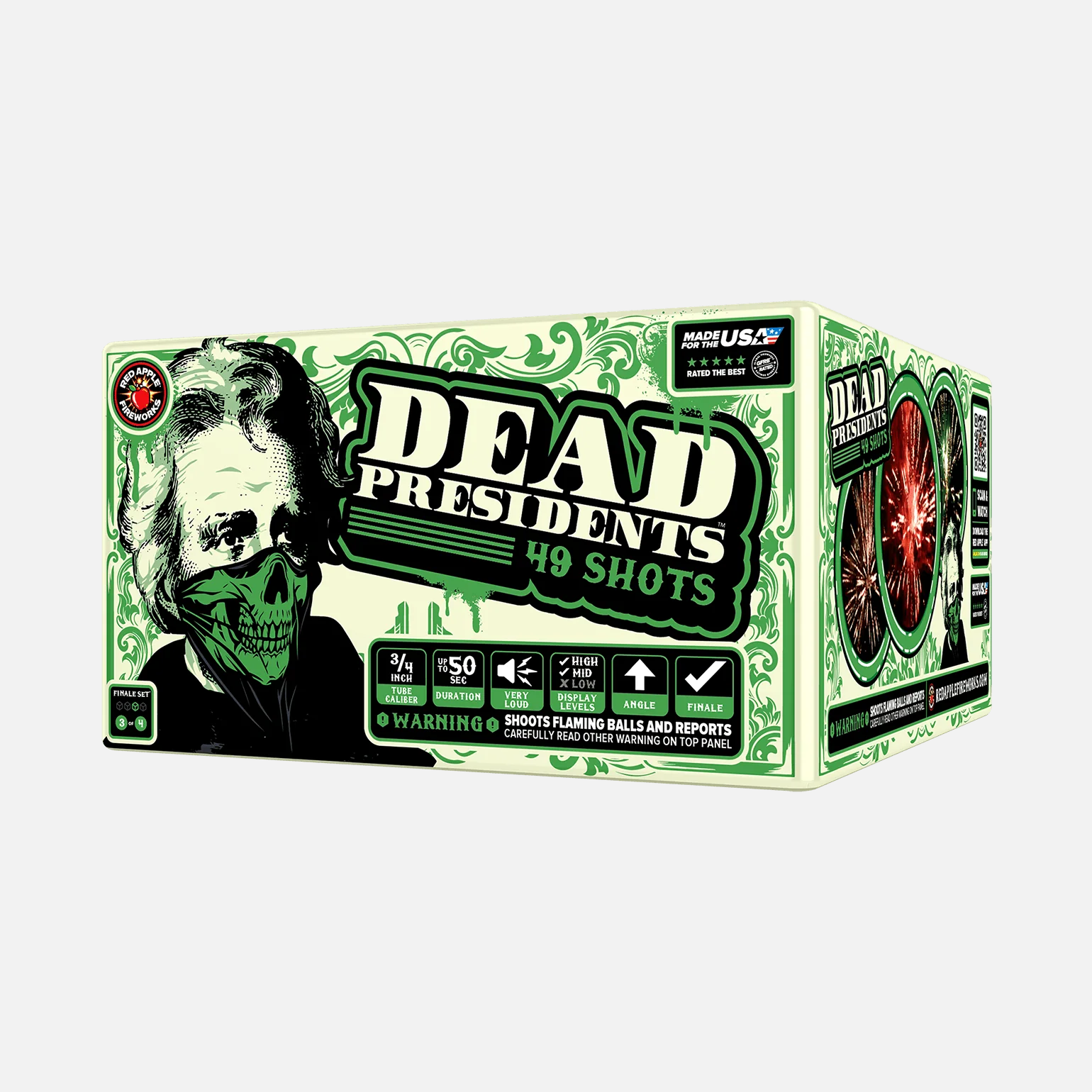 Dead Presidents⢠196 Shot XL® Aerial Finale Set® - Image 7