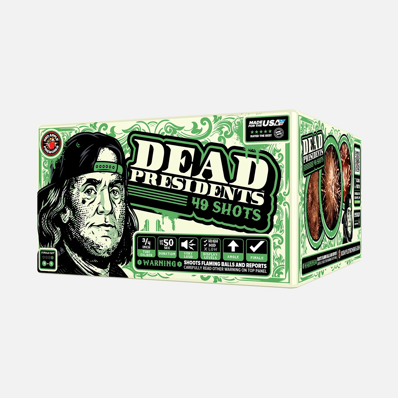 Dead Presidents⢠196 Shot XL® Aerial Finale Set® - Image 8