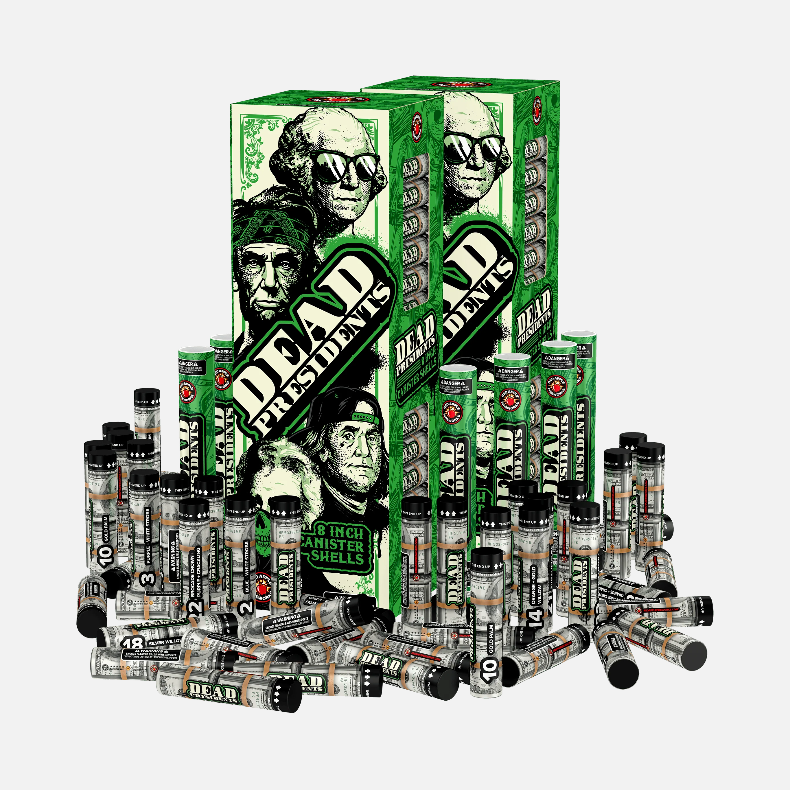 Dead Presidents⢠8 Inch Canister Shells - Image 4