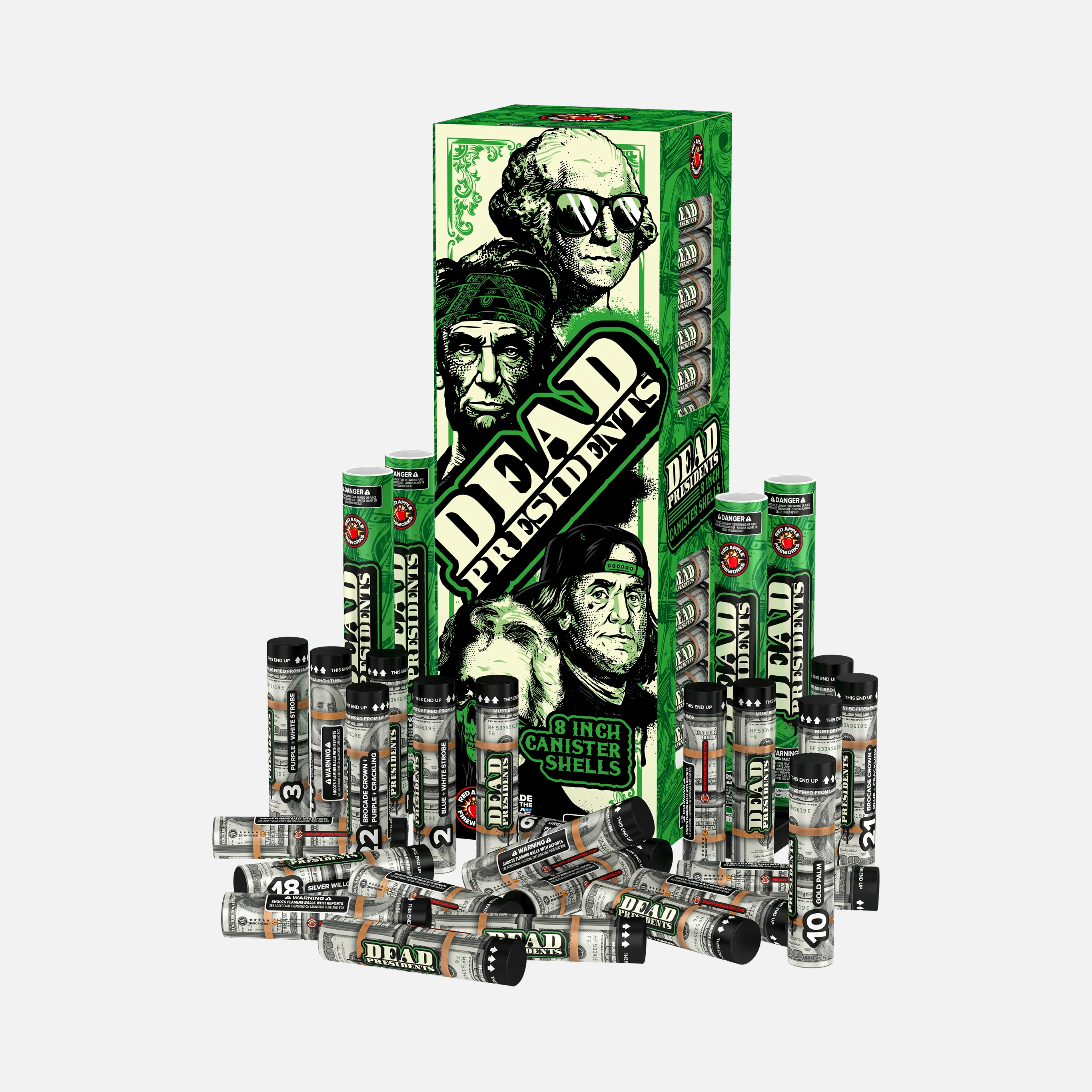 Dead Presidents⢠8 Inch Canister Shells - Image 5
