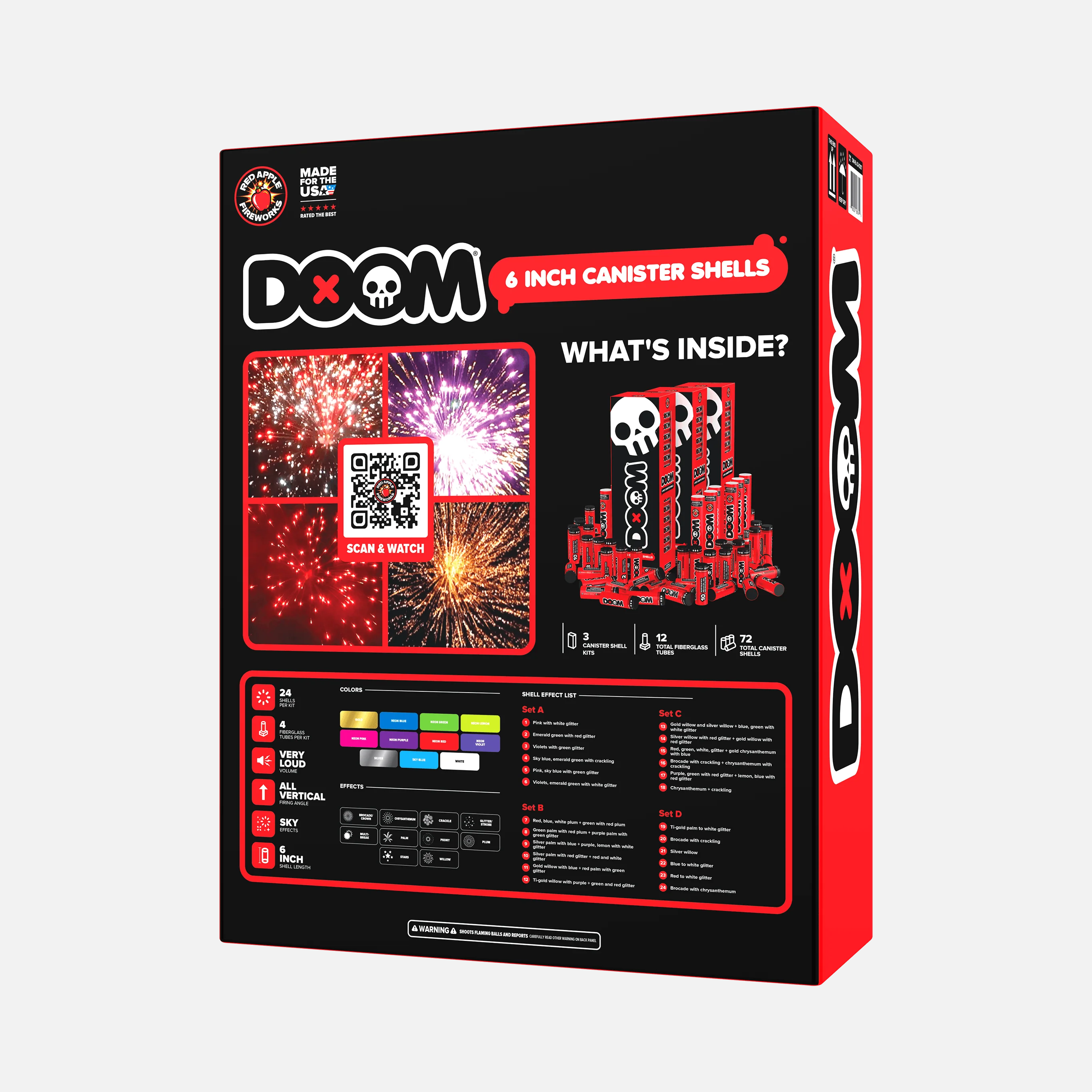 DOOMĀ® 6 Inch Canister Shells - Image 3