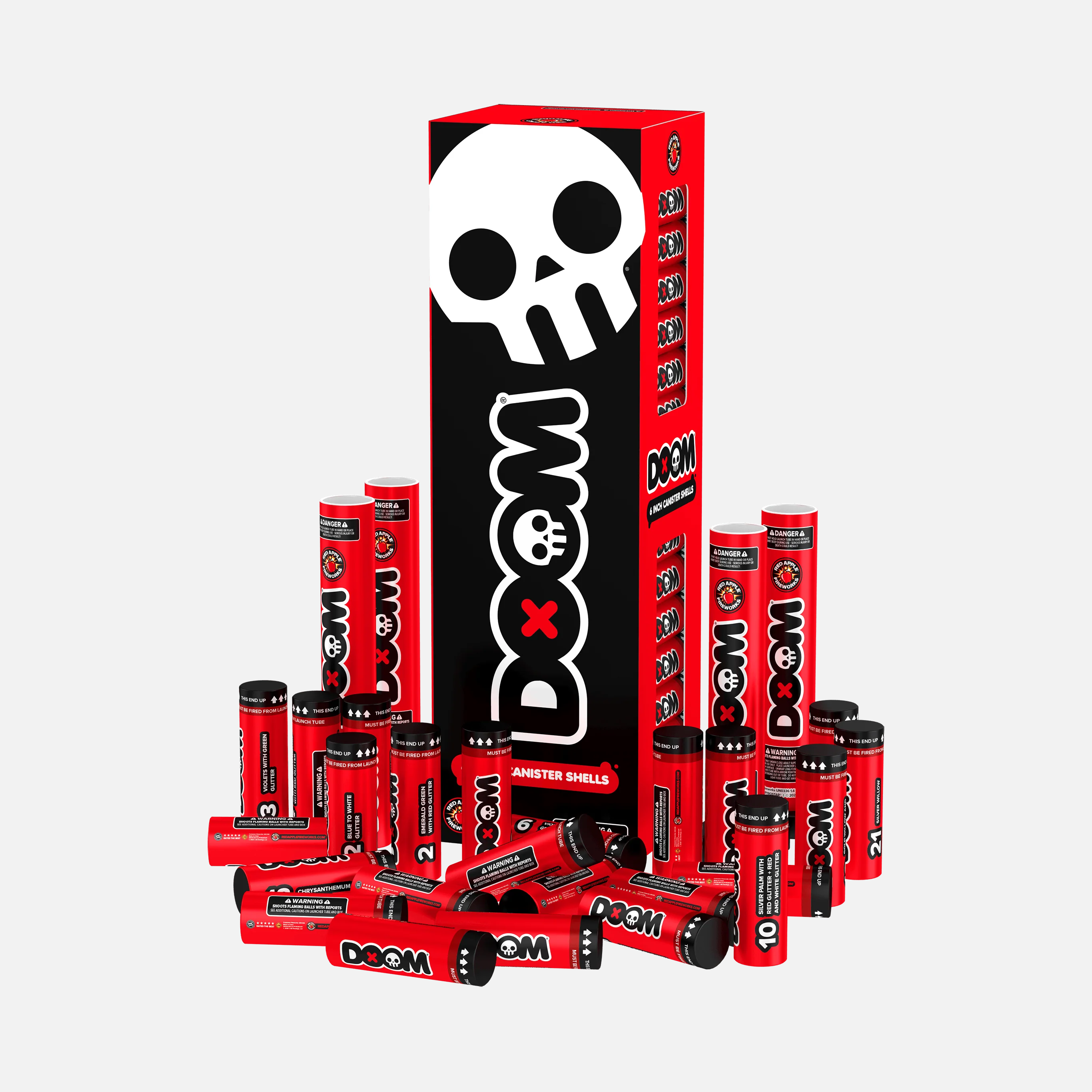DOOMĀ® 6 Inch Canister Shells - Image 5