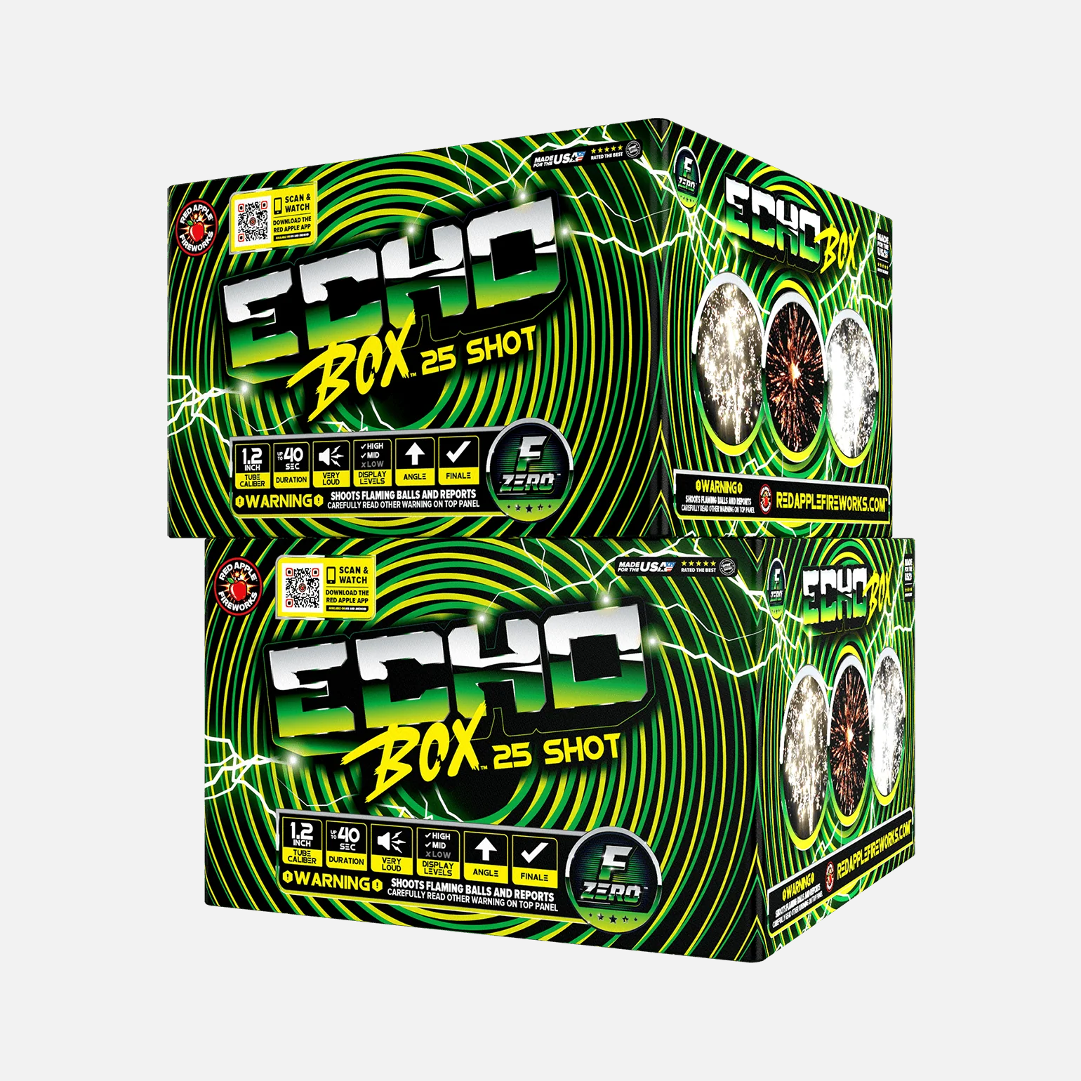 ECHOBOX™ 25 Shots XL® Aerials - Image 4