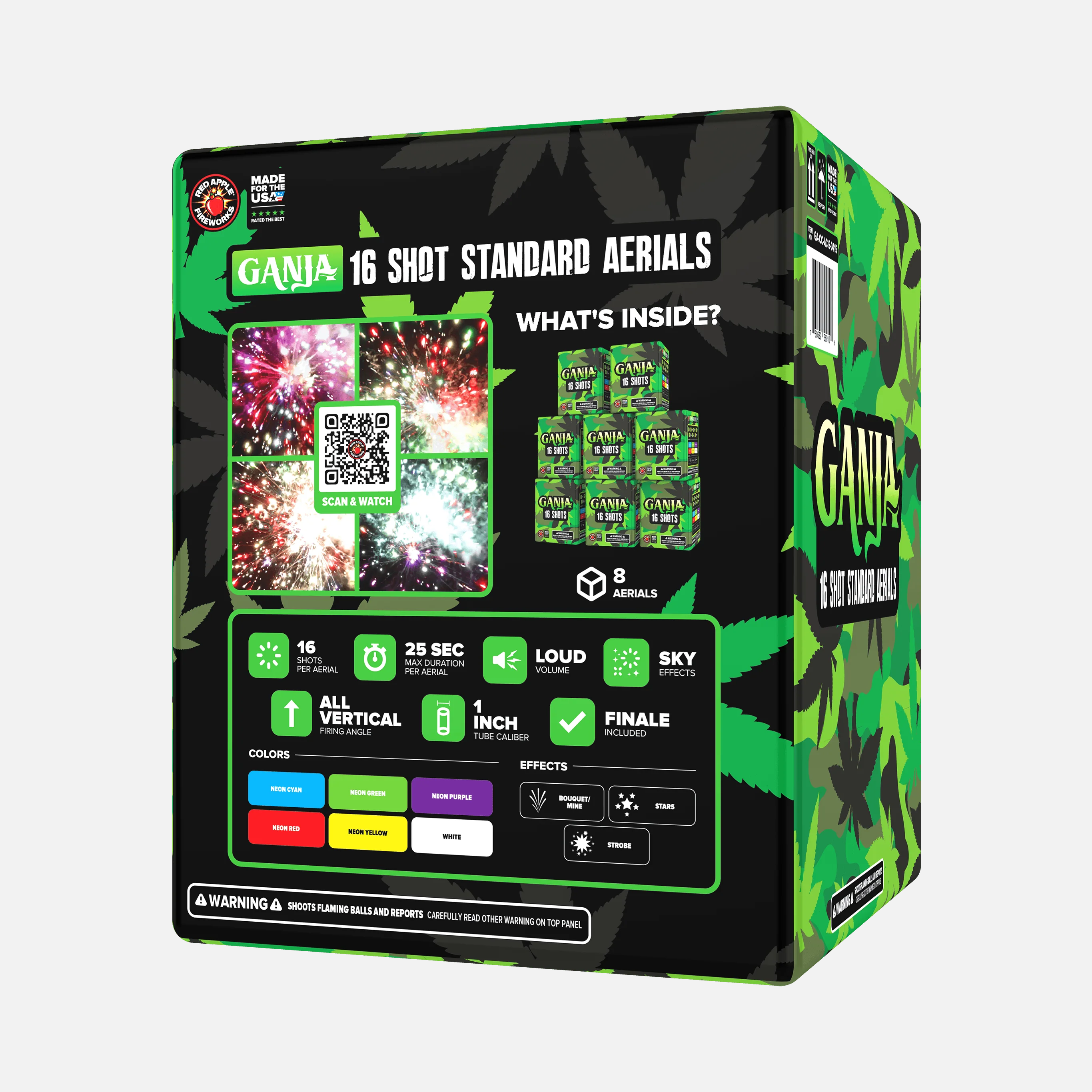 GANJA® 16 Shot Standard Aerials - Image 3