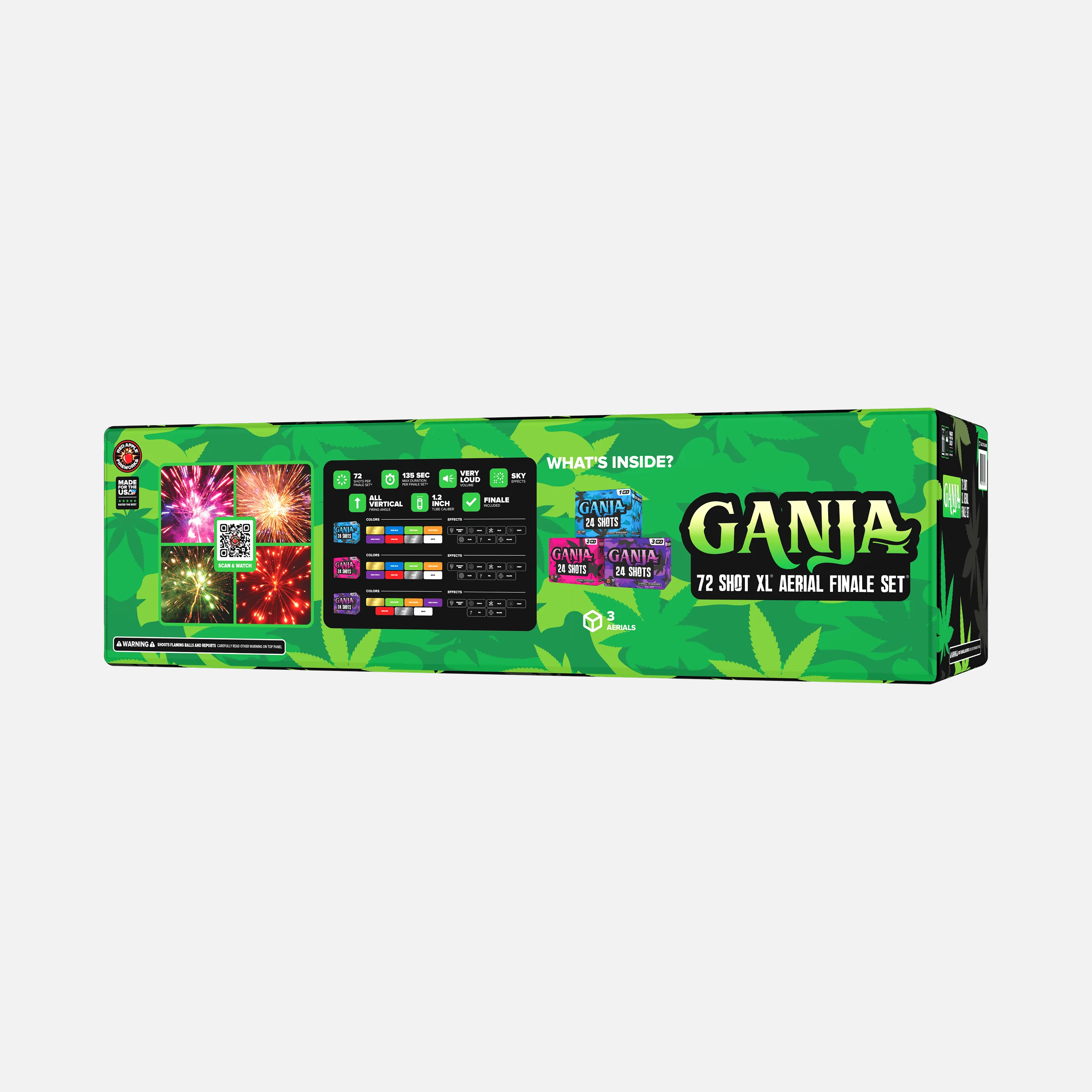 Ganja® 72 Shot XL® Aerial Finale Set® - Image 3