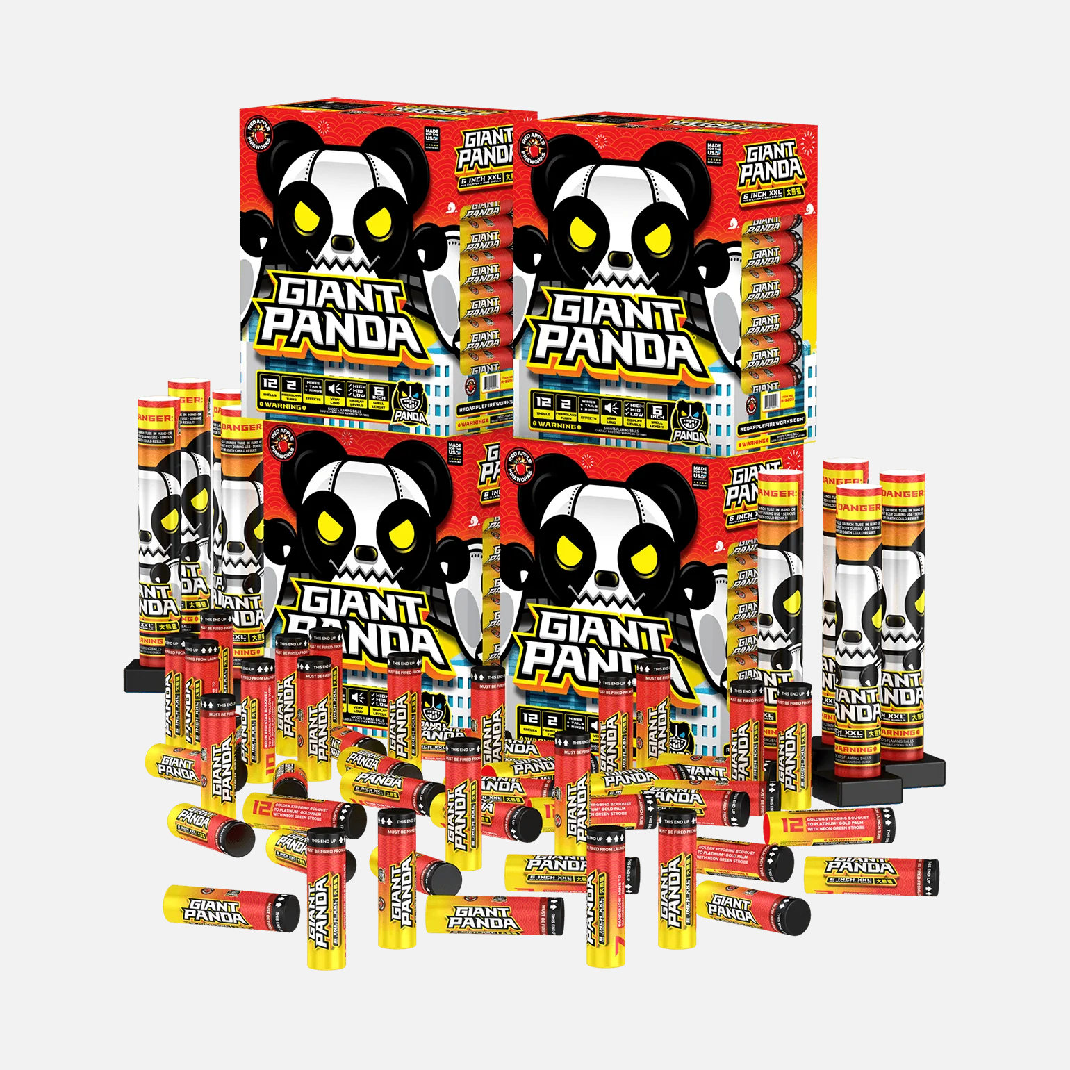 Giant Panda® 12 Shot 6-Inch XXL™ Canister - Image 4