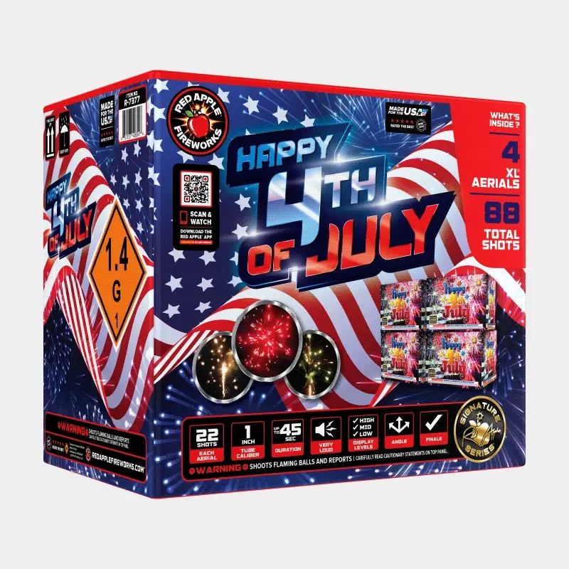 Happy 4th of July 22 Shots XL® Aerial by Firehawk - Image 3
