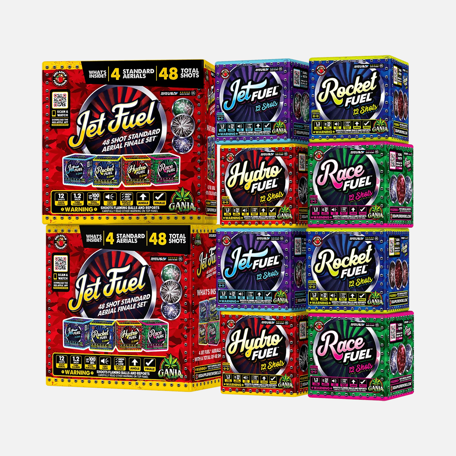 Jet Fuel™ 48-Shots Large Aerial Finale Set® - Image 4