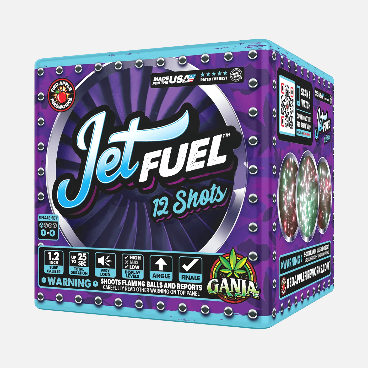Jet Fuel™ 48-Shots Large Aerial Finale Set® - Image 6
