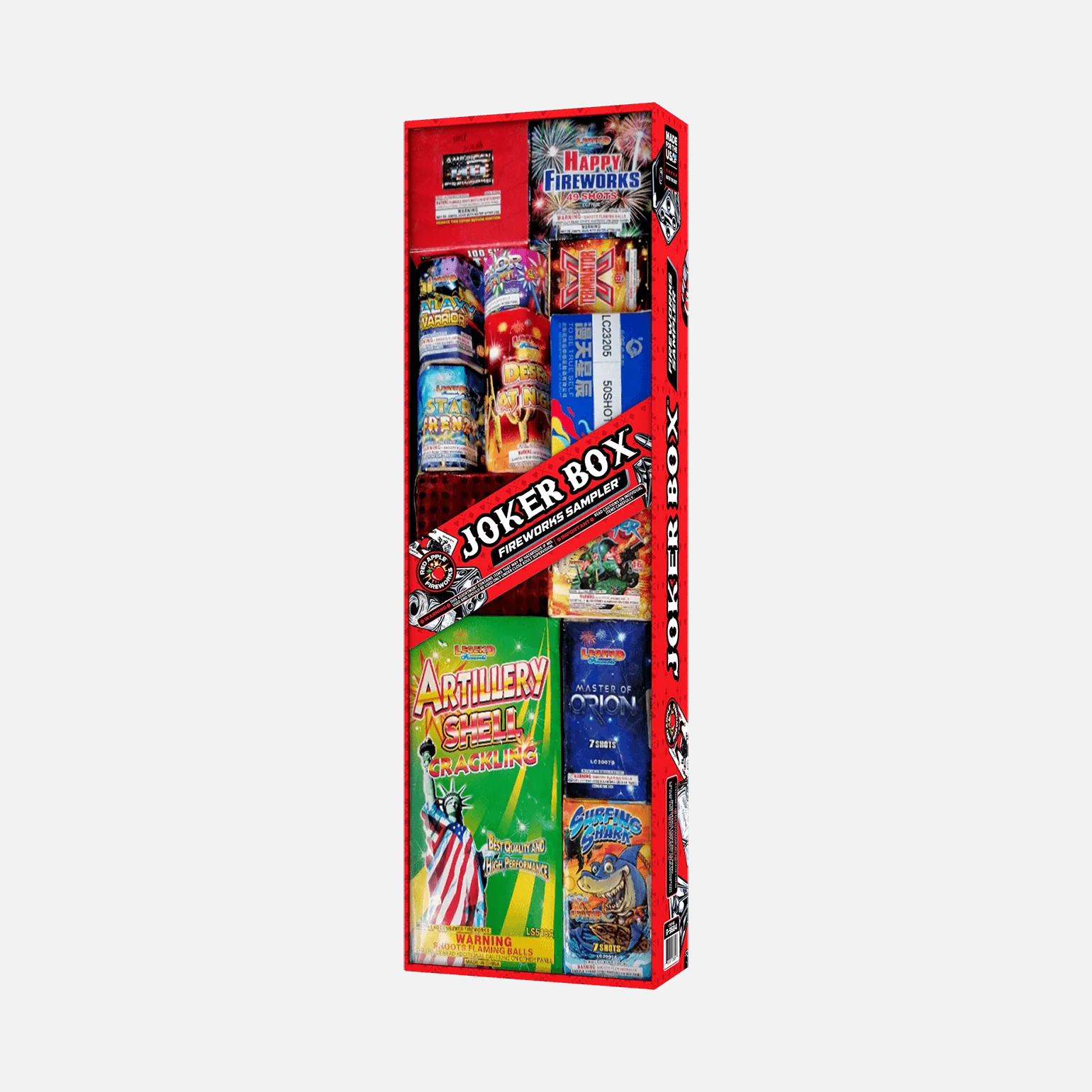 Joker™ Box 370 Shot Fireworks Samplers™ - Image 5