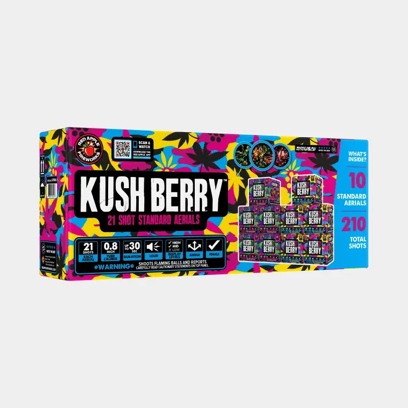 Kush® Berry 21 Shots Standard Aerial - Image 3