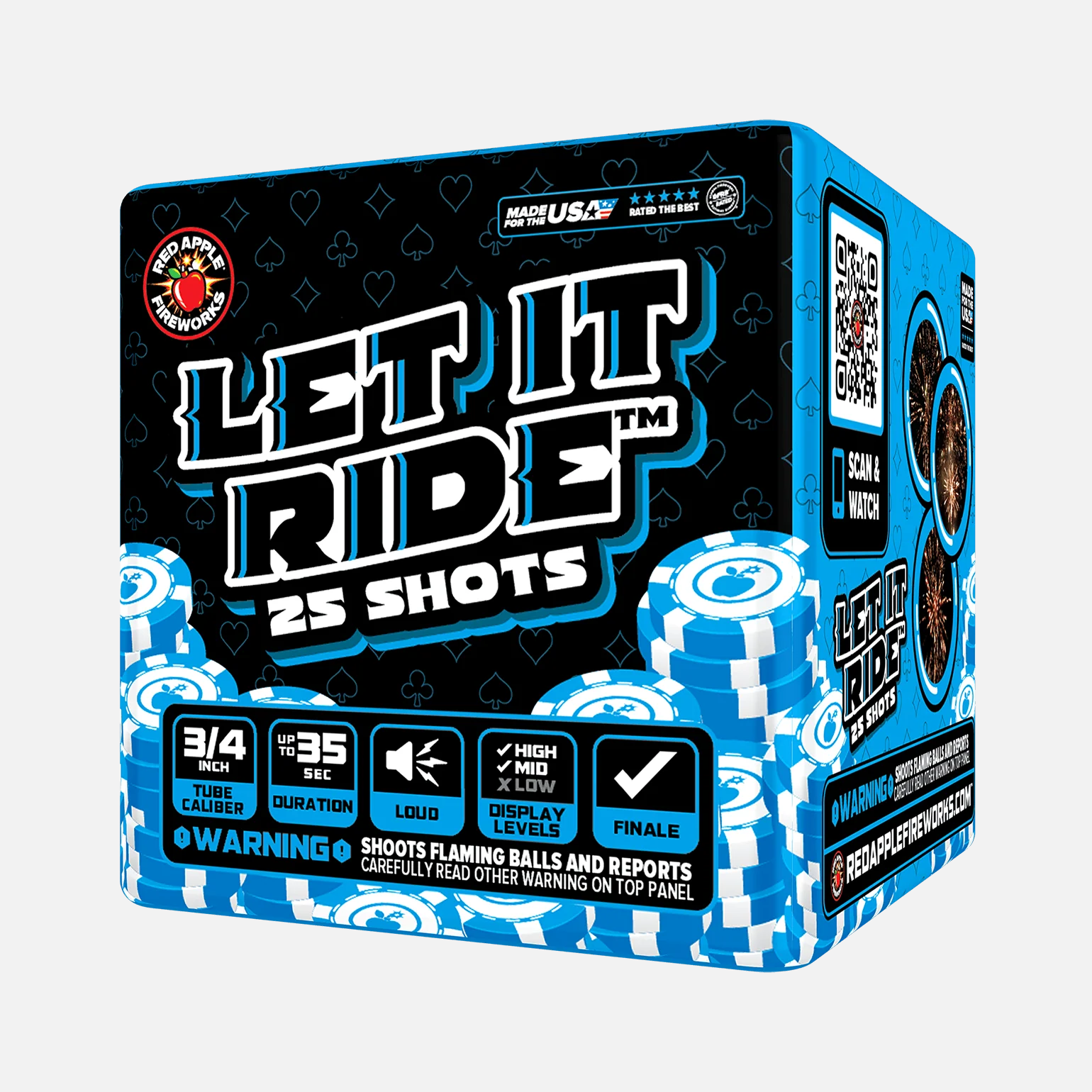 Let it Ride™ 25 Shot Standard Aerials - Image 5