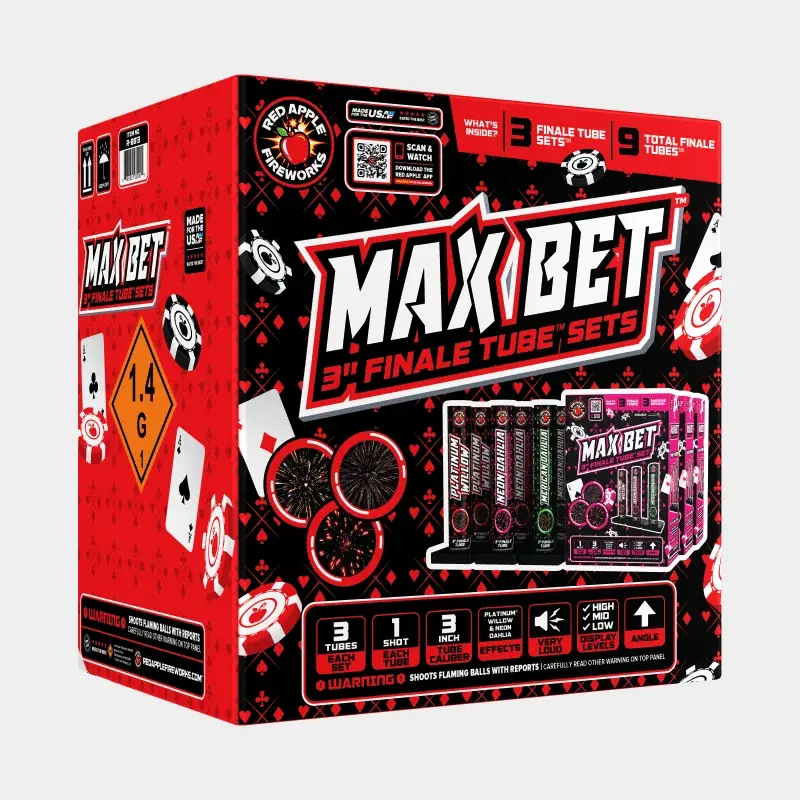Max Bet™ 3 Shot Finale Tube Set - Image 3