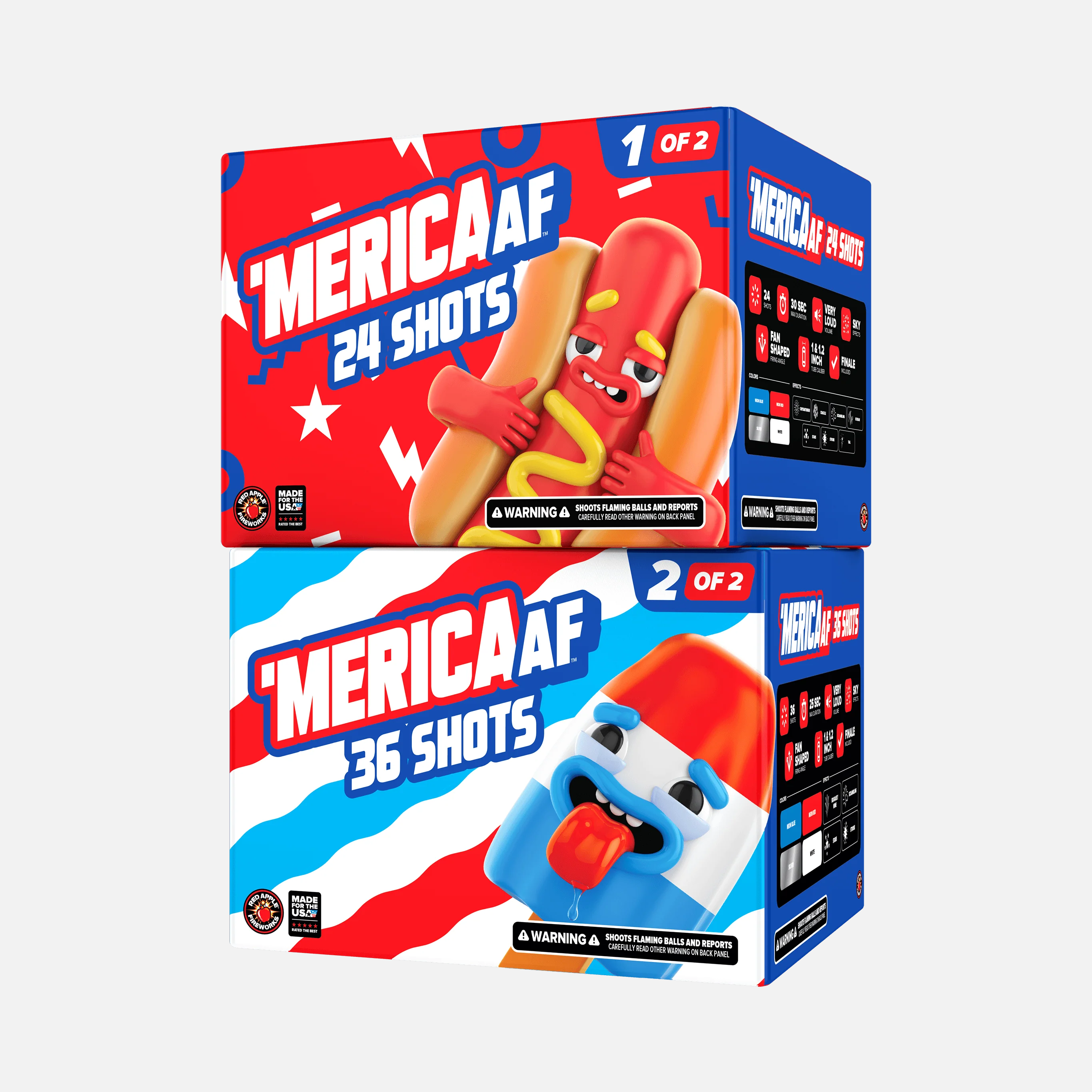 'MERICA AF™ 60 Shot XL® Aerial Finale Set® - Image 4