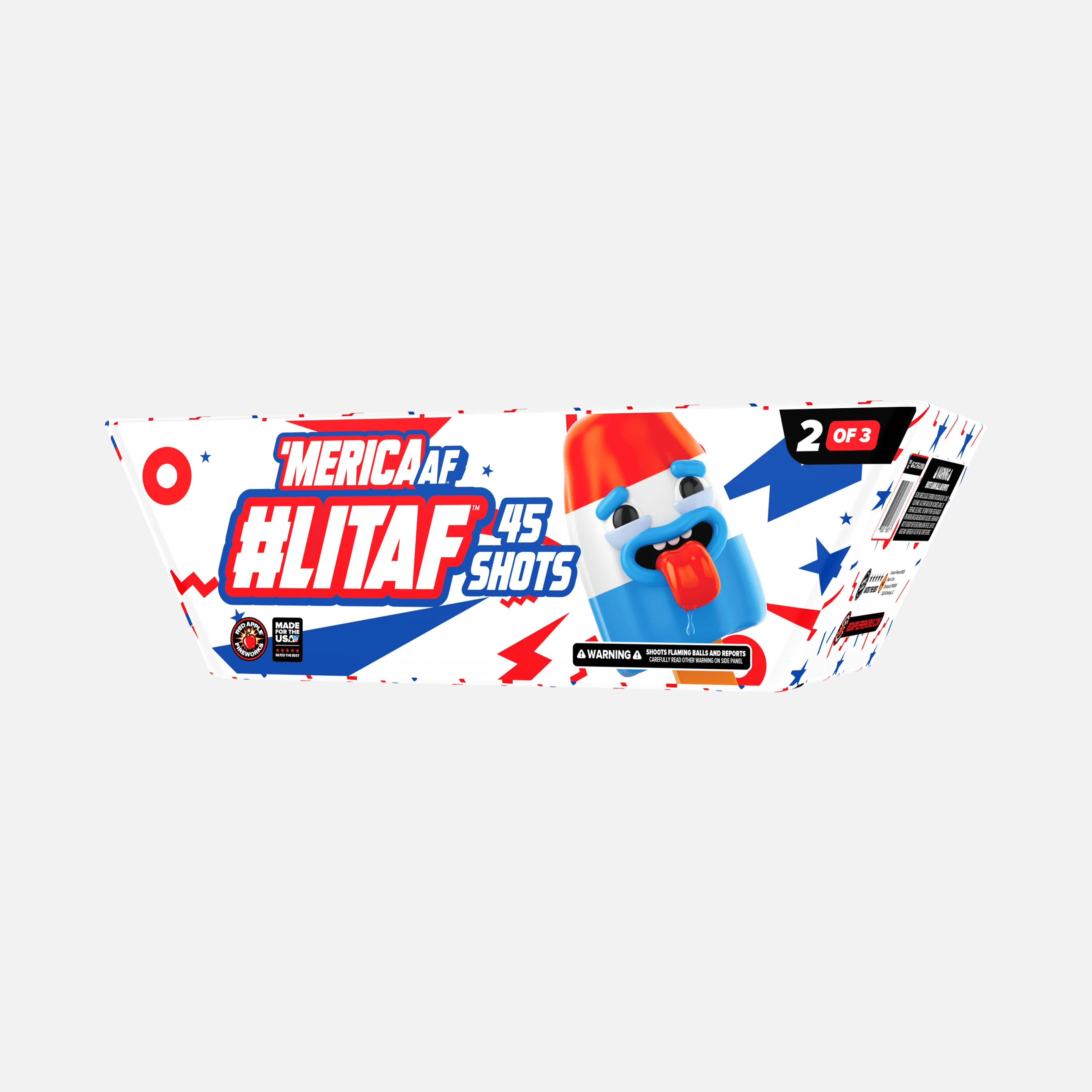 'MERICA AF™ #LITAF™ 135 Shots XL® Aerial Finale Set® - Image 6