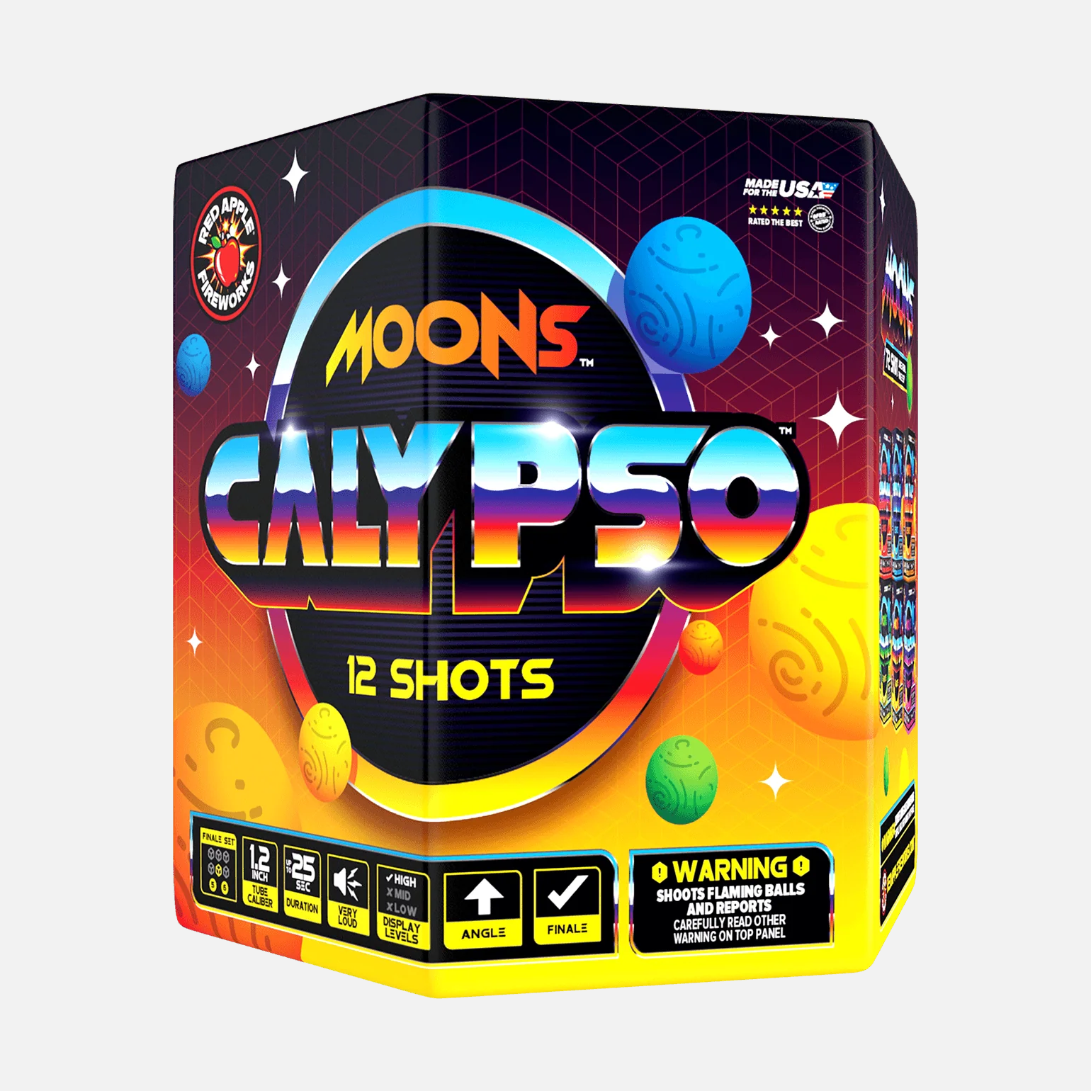 Moons⢠72-Shots Large Aerial Finale Set® - Image 9