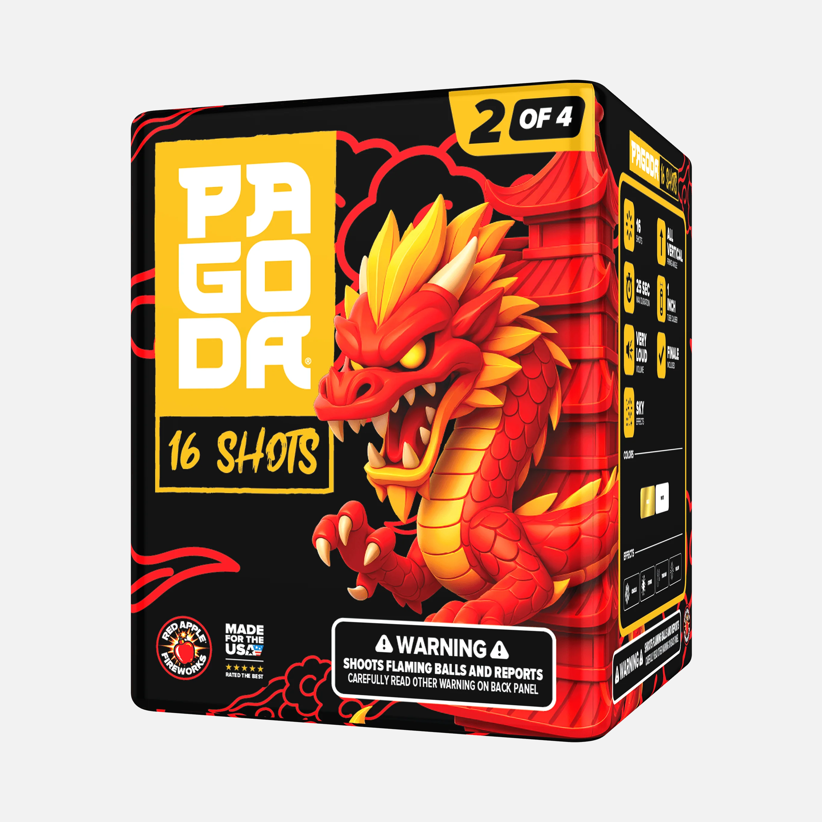 PAGODA® 64 Shot Standard Aerial Finale Sets® - Image 7