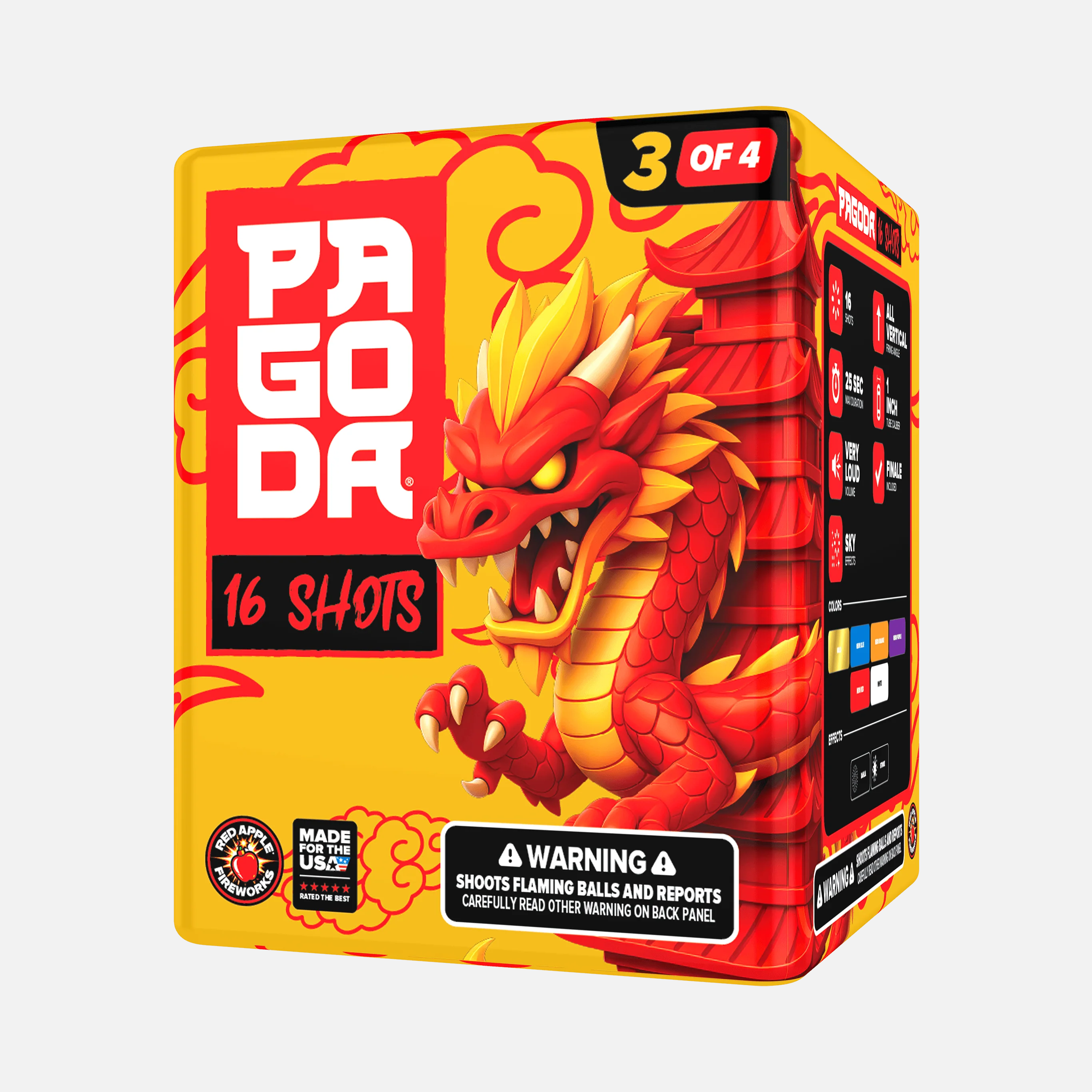 PAGODA® 64 Shot Standard Aerial Finale Sets® - Image 8