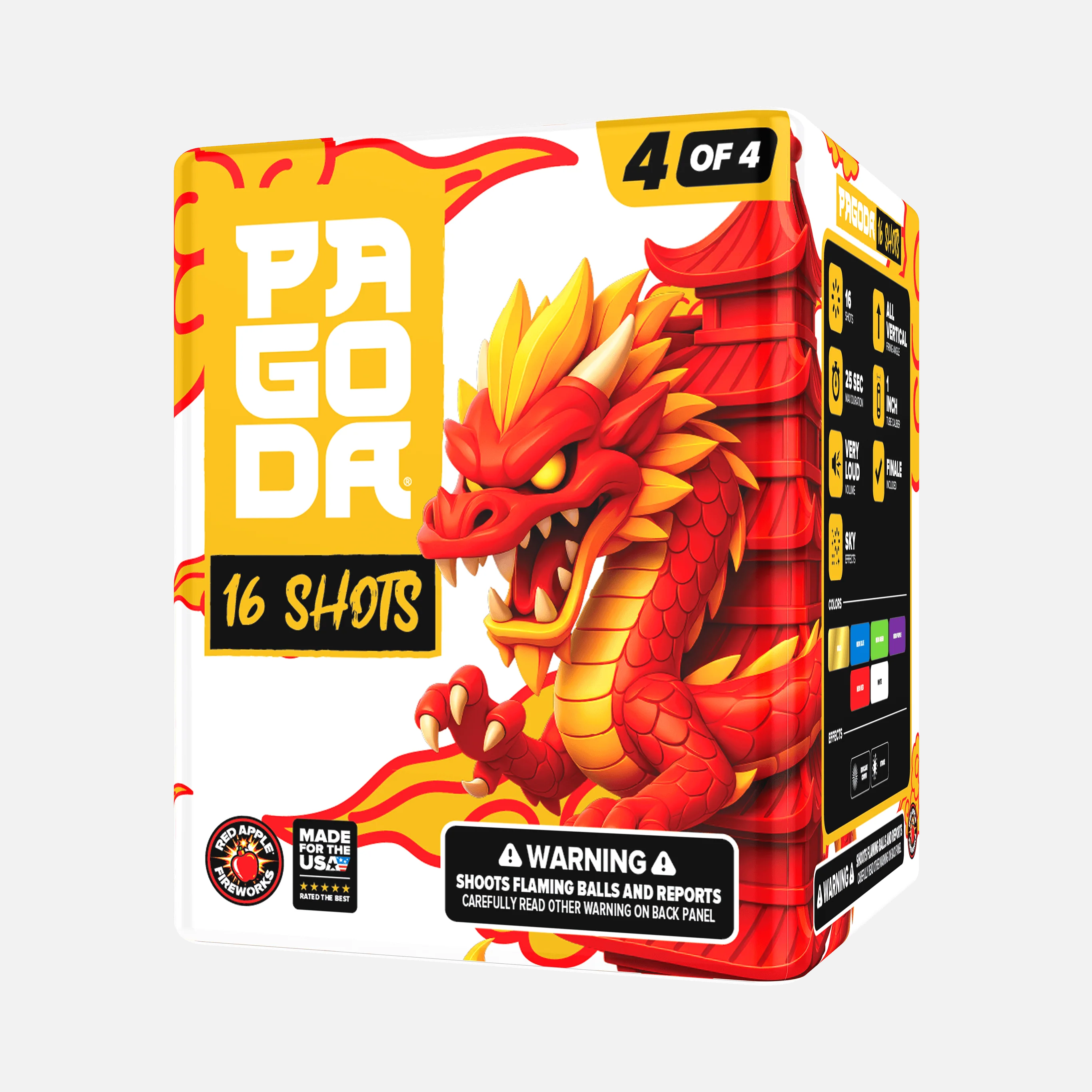 PAGODA® 64 Shot Standard Aerial Finale Sets® - Image 9