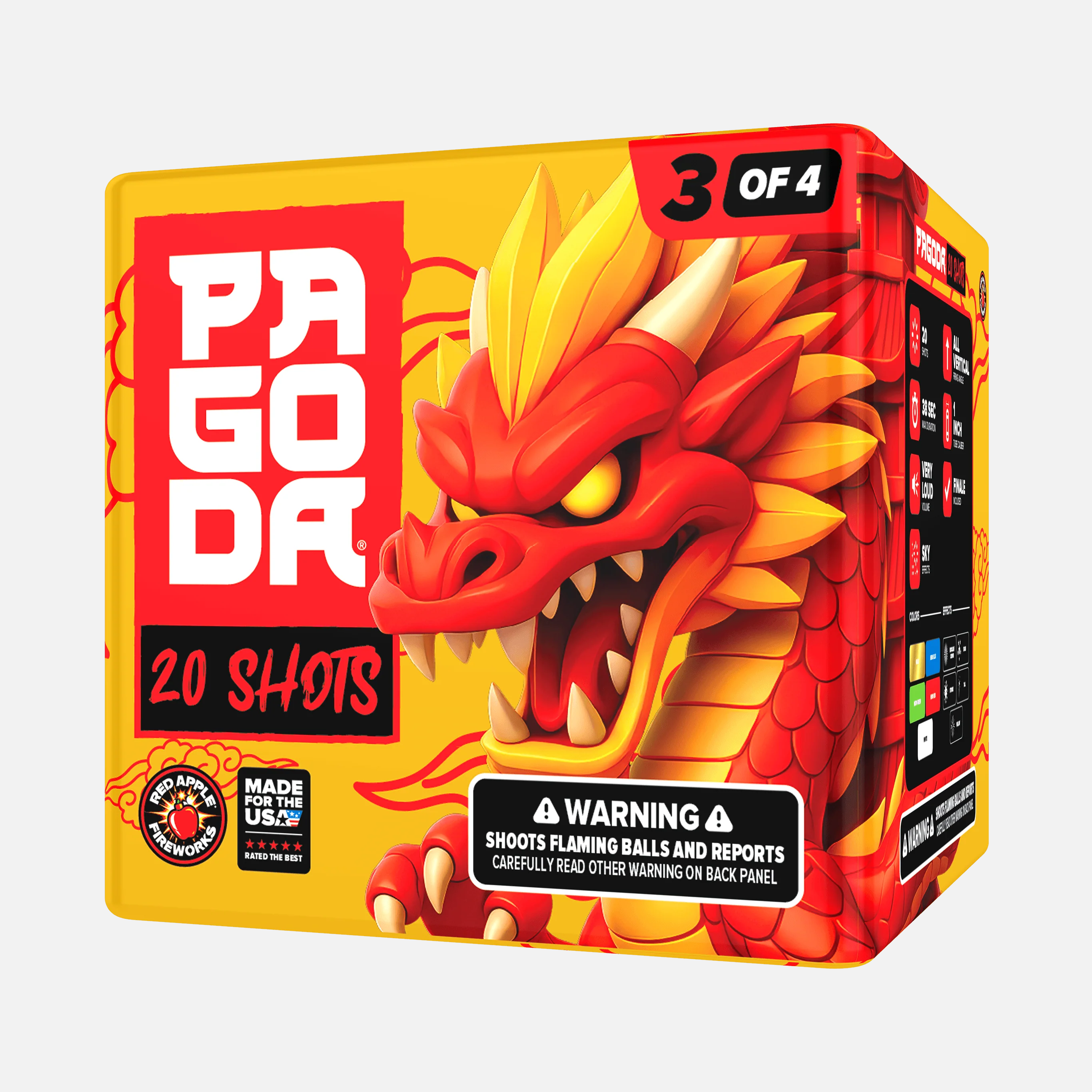 PAGODA® 80 Shot Standard Aerial Finale Sets® - Image 8