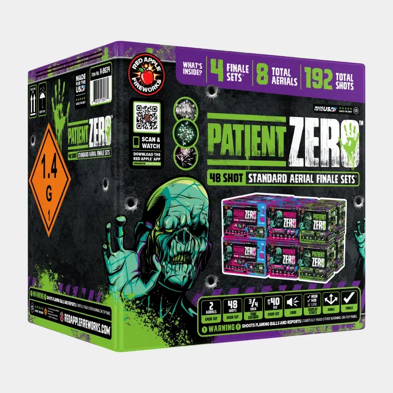 Patient Zero™ 48 Shot Standard Aerial Finale Sets® - Image 3