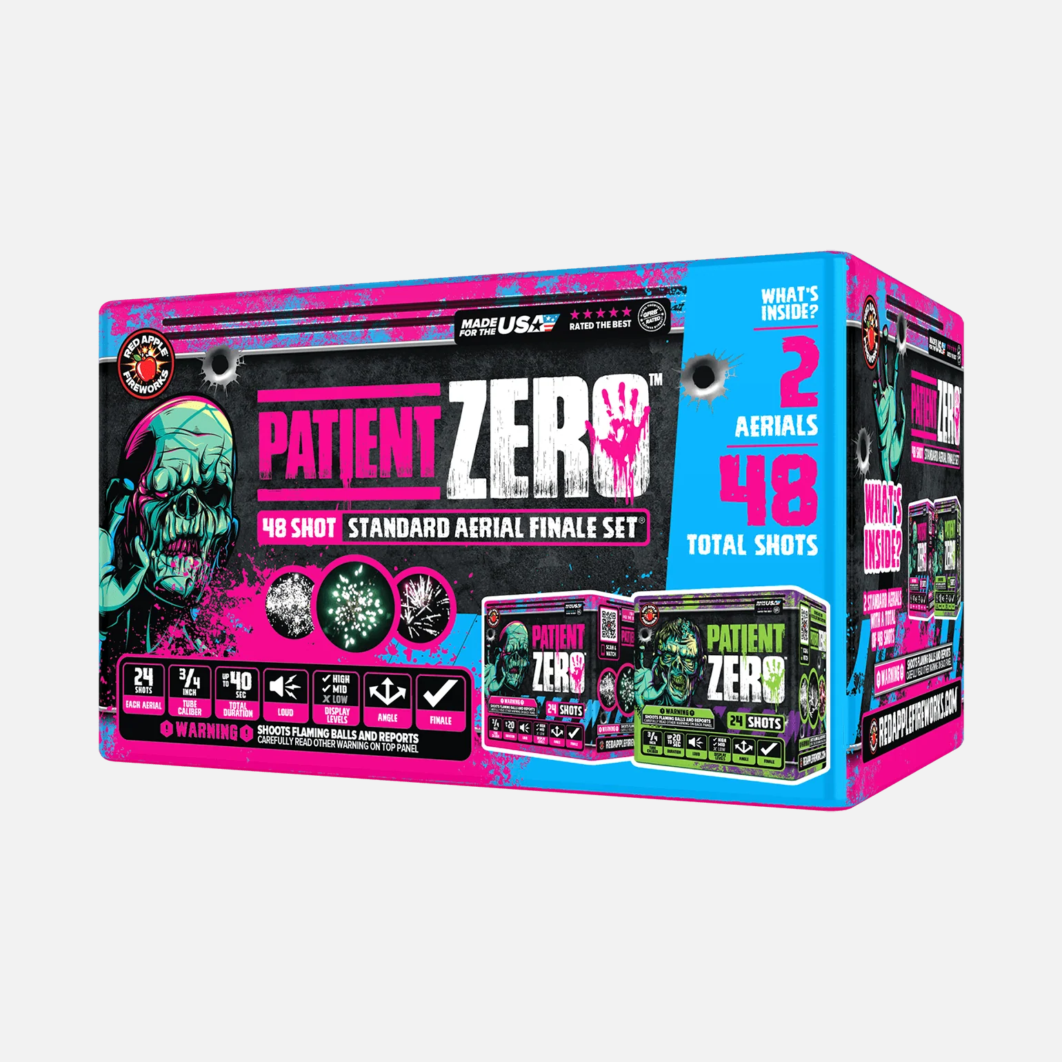 Patient Zero™ 48 Shot Standard Aerial Finale Sets® - Image 5