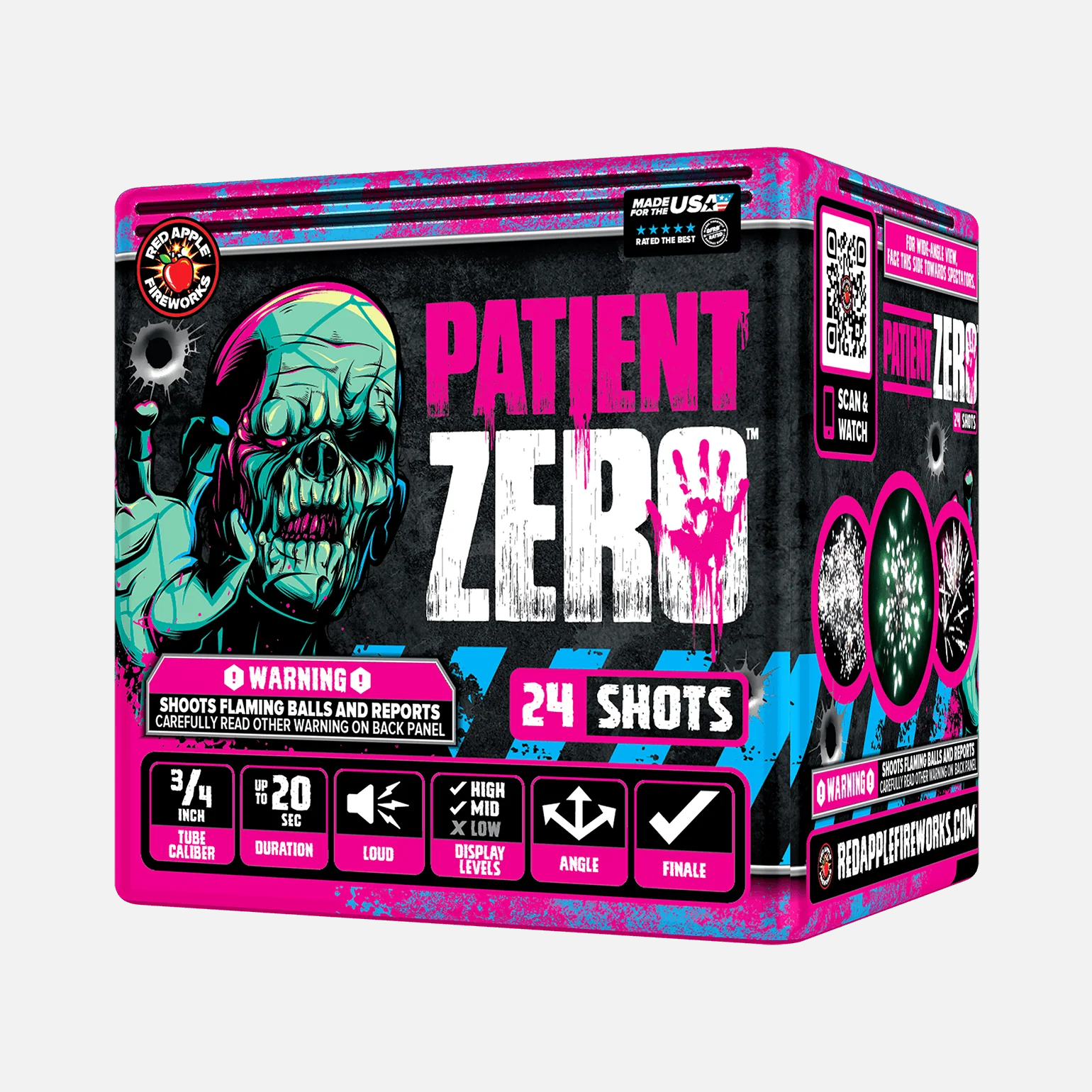 Patient Zero™ 48 Shot Standard Aerial Finale Sets® - Image 6