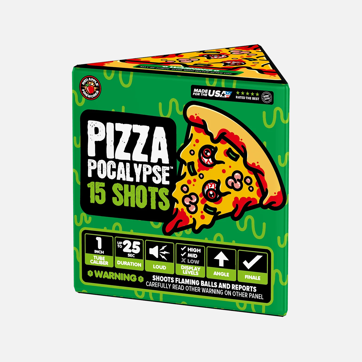 Pizza-Pocalypse™ 90 Shot Standard Aerial Finale Sets® - Image 7