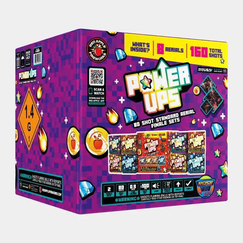 Power-Ups⢠80 Shot Standard Aerial Finale Set® - Image 3