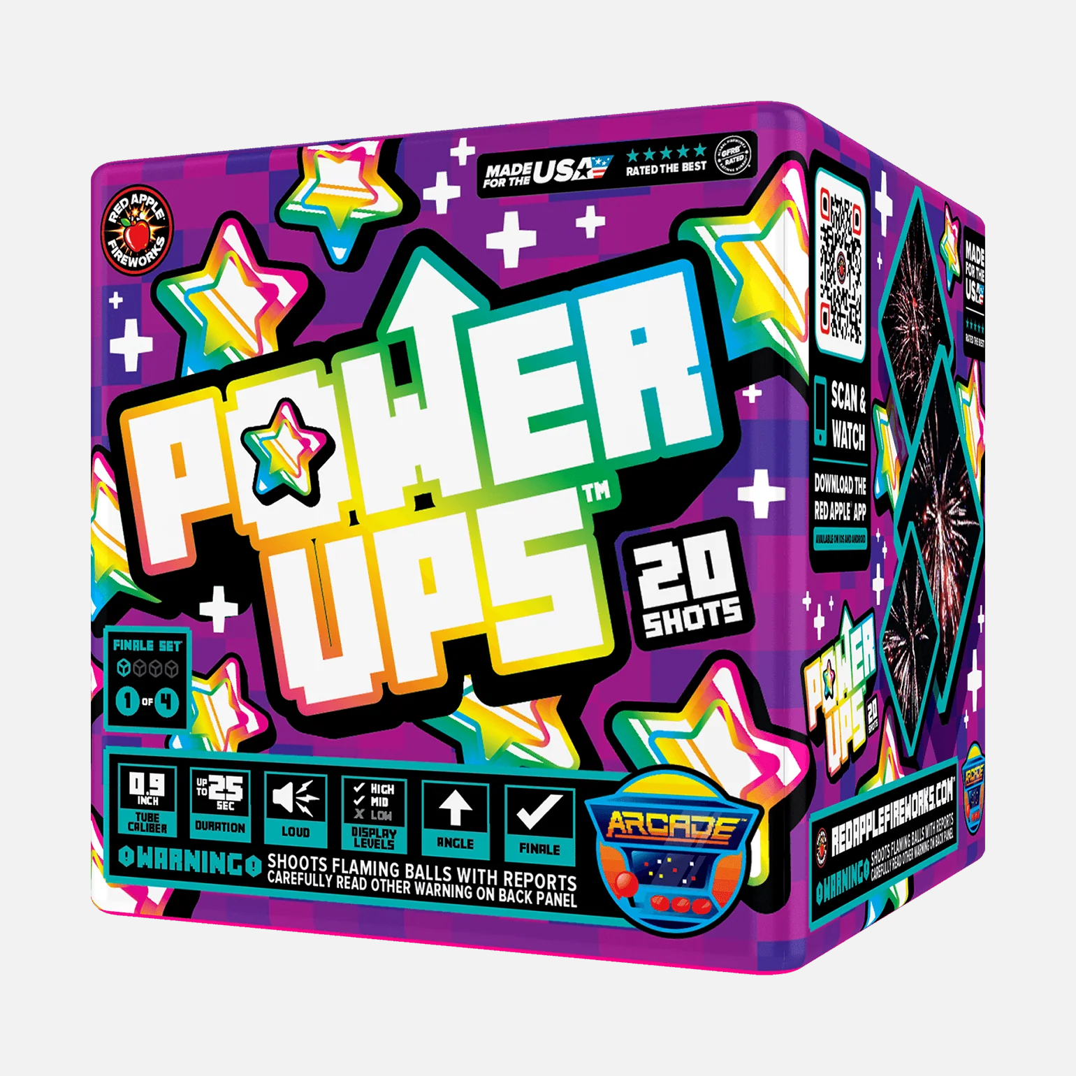 Power-Ups⢠80 Shot Standard Aerial Finale Set® - Image 6