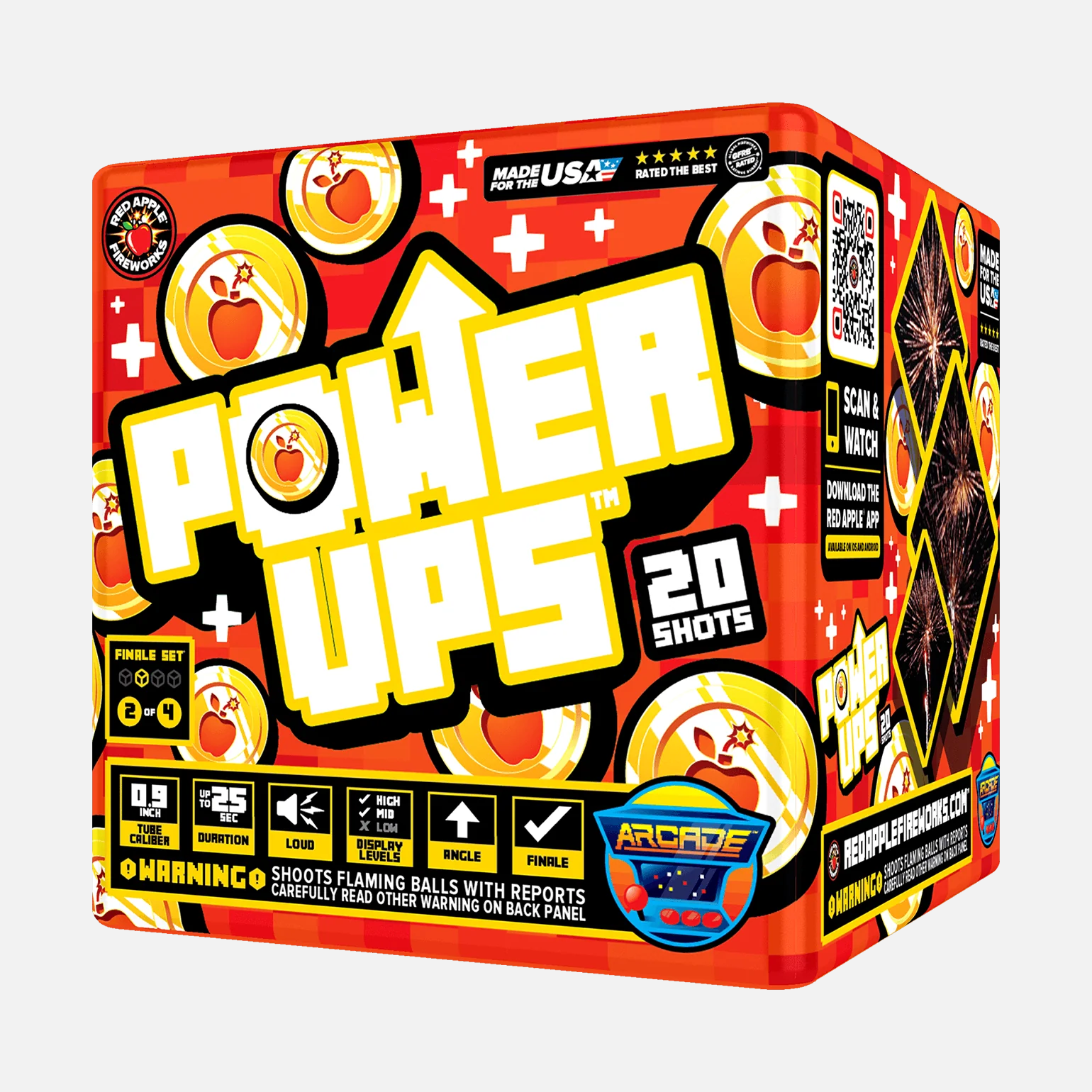 Power-Ups⢠80 Shot Standard Aerial Finale Set® - Image 7