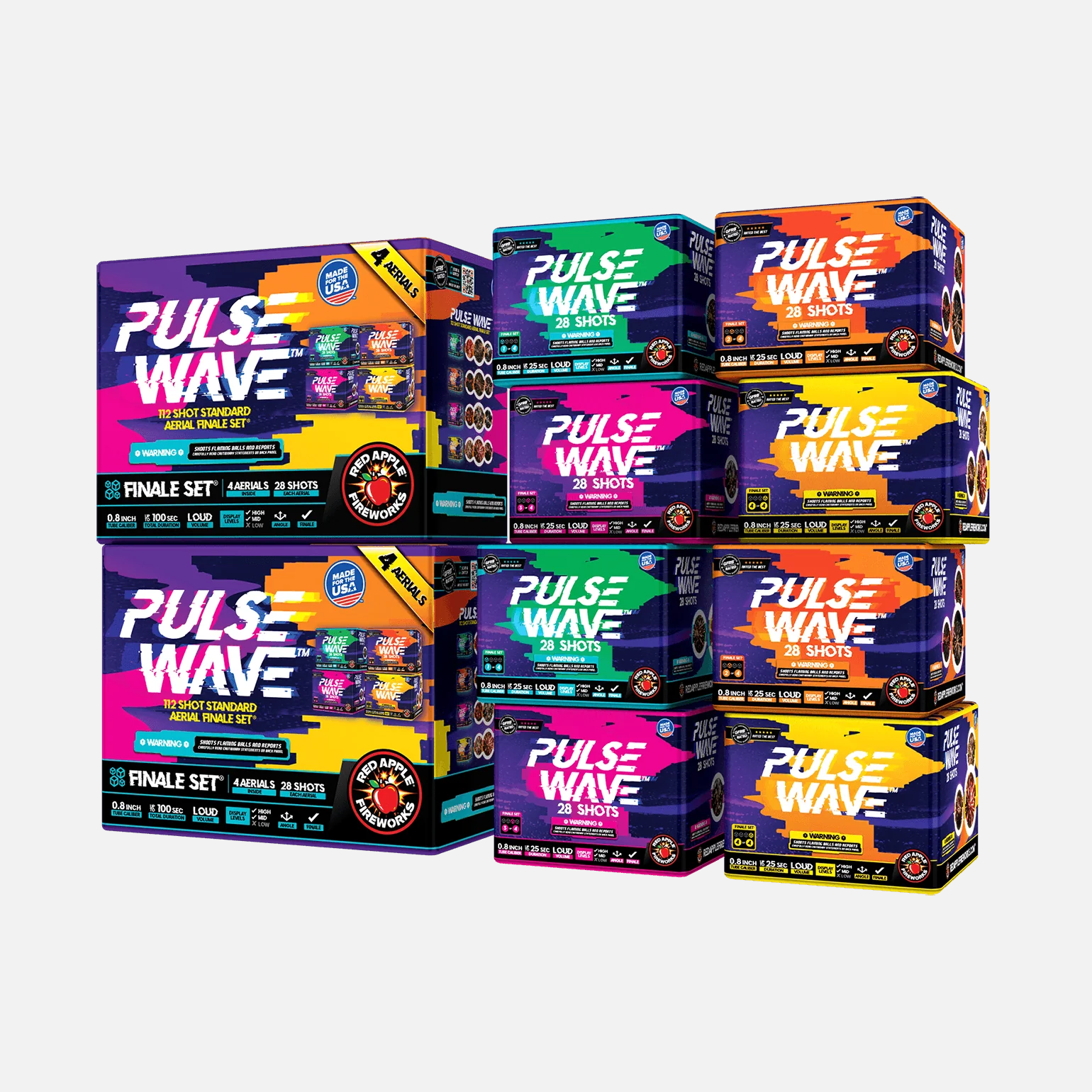 Pulse Wave™ 112-Shots Standard Aerial Finale Sets® - Image 4