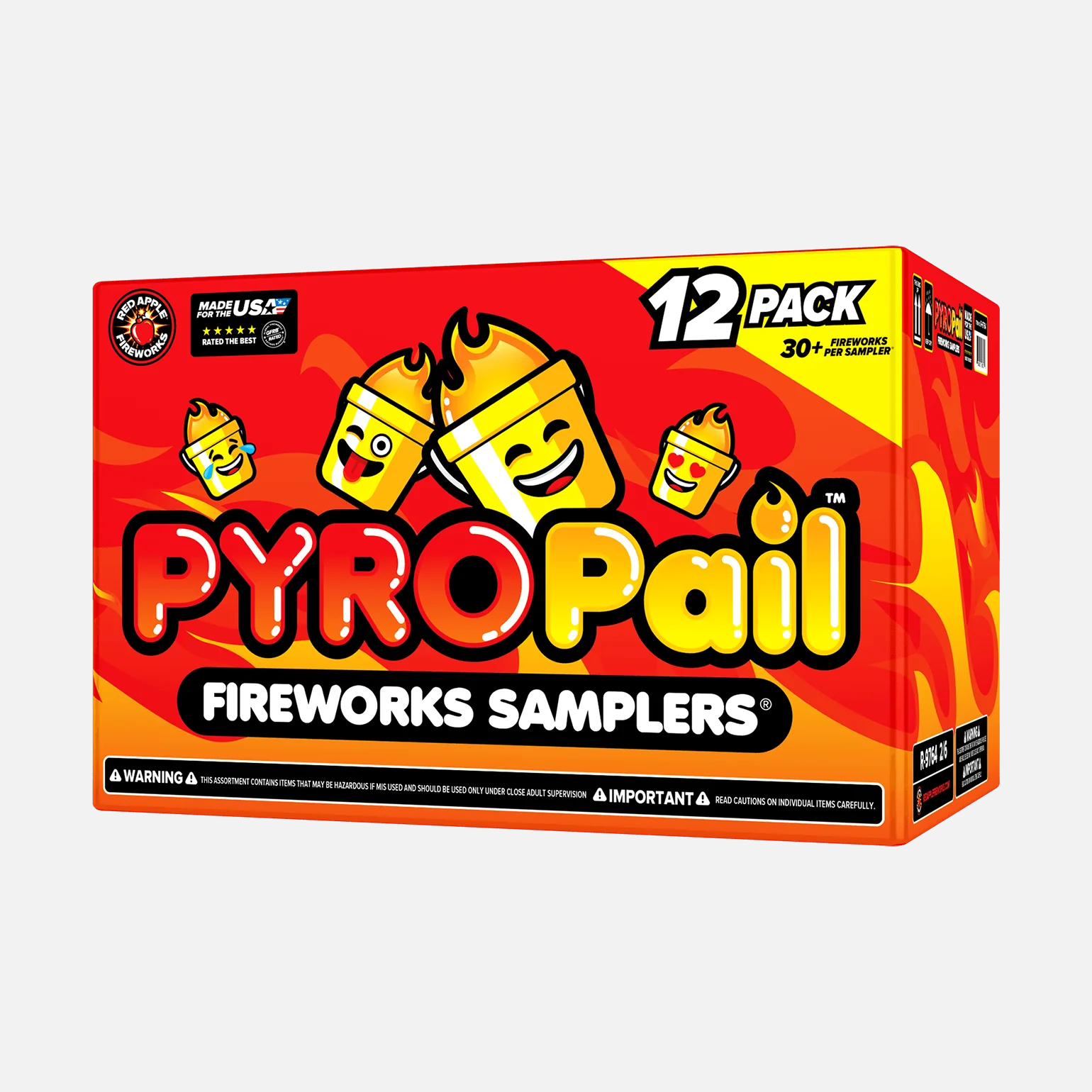 Pyro Pail⢠Fireworks Sampler®