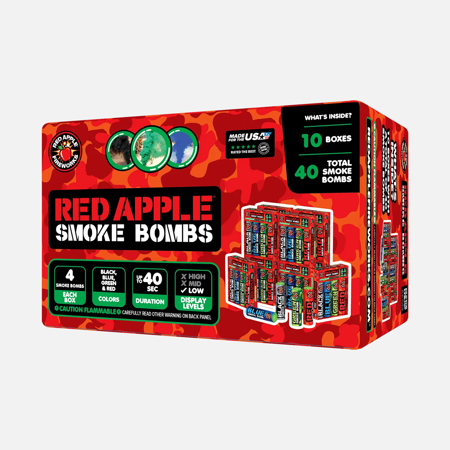 Red Apple® Smoke Bombs - Image 4