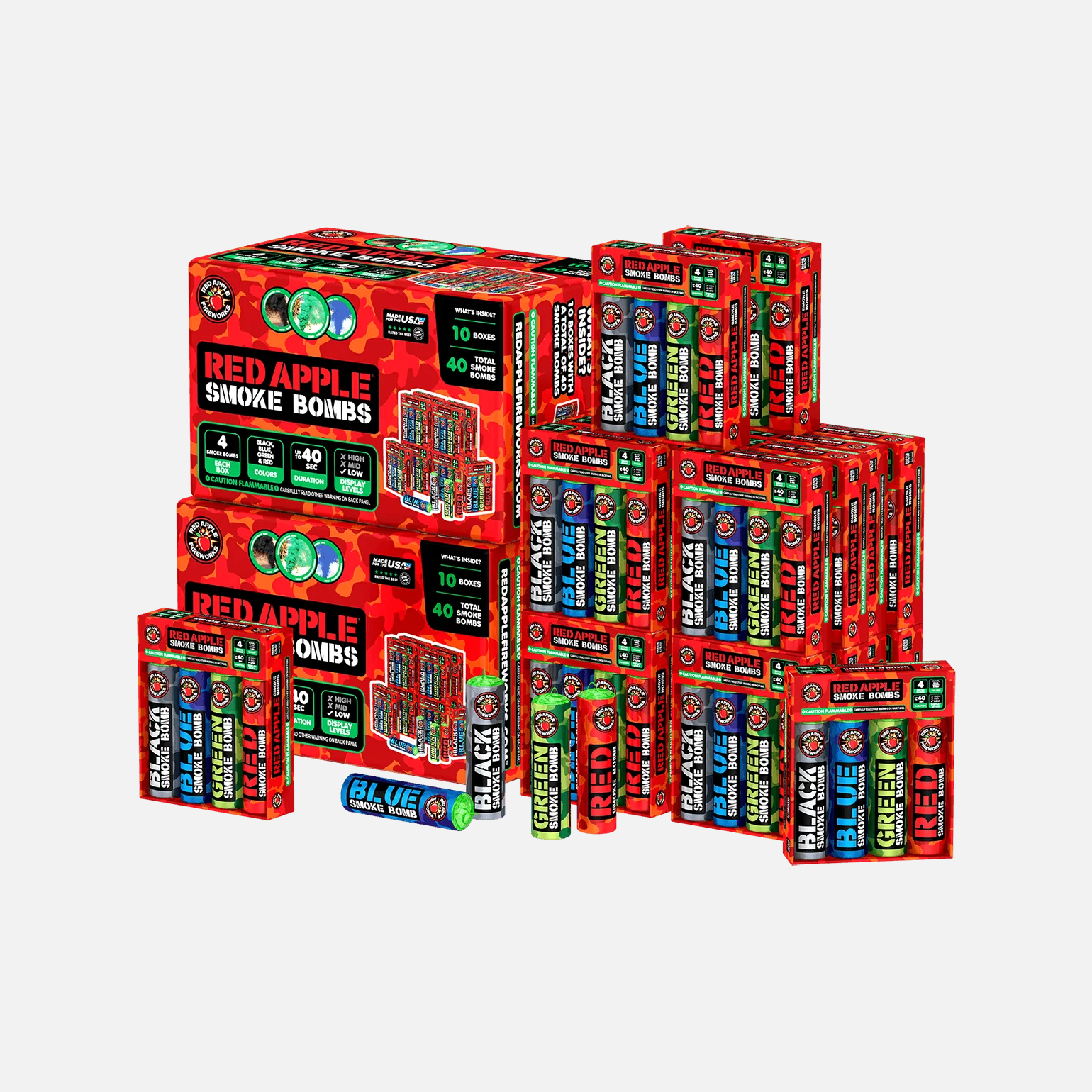 Red Apple® Smoke Bombs - Image 5