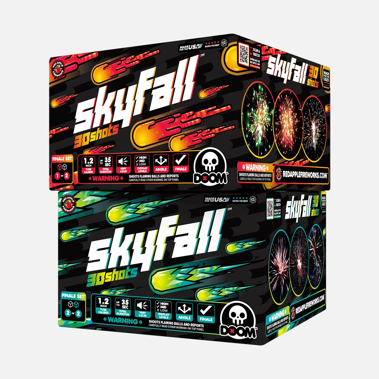 Skyfall™ 60-Shots XL® Aerial Finale Set® - Image 4