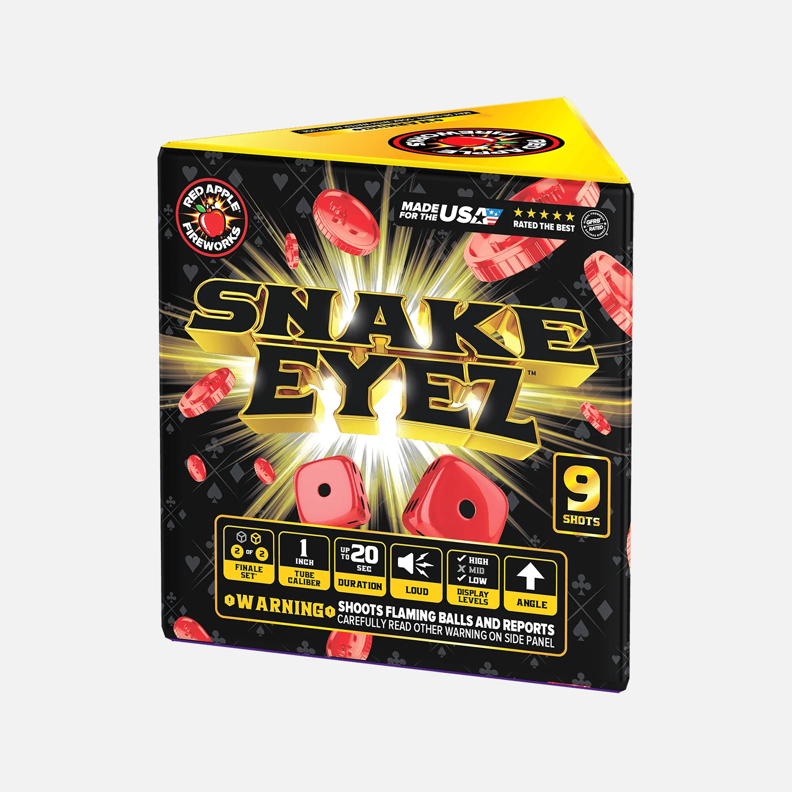 Snake Eyez™ 18 Shot Standard Aerial Finale Set® - Image 7