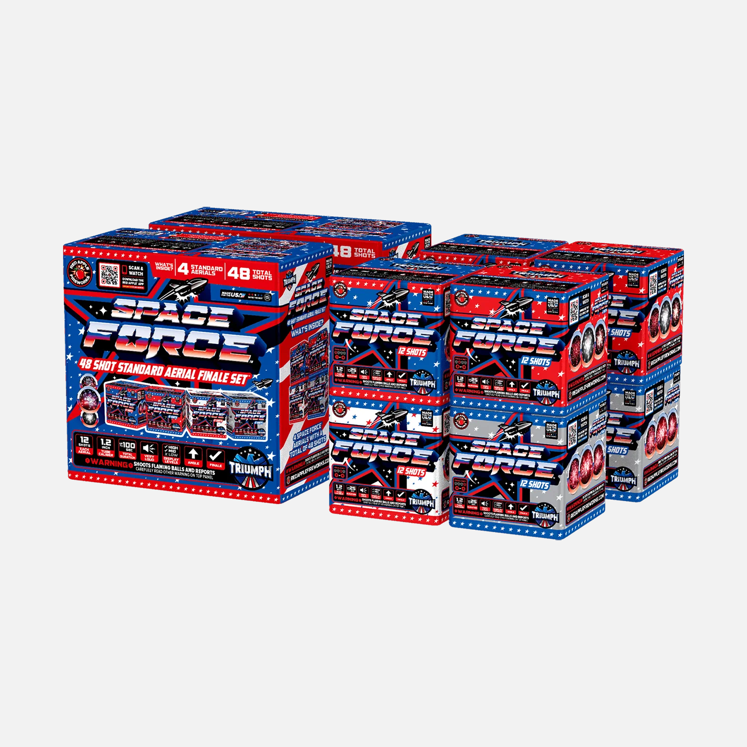 Space Force® 48-Shots Large Aerial Finale Set® - Image 4